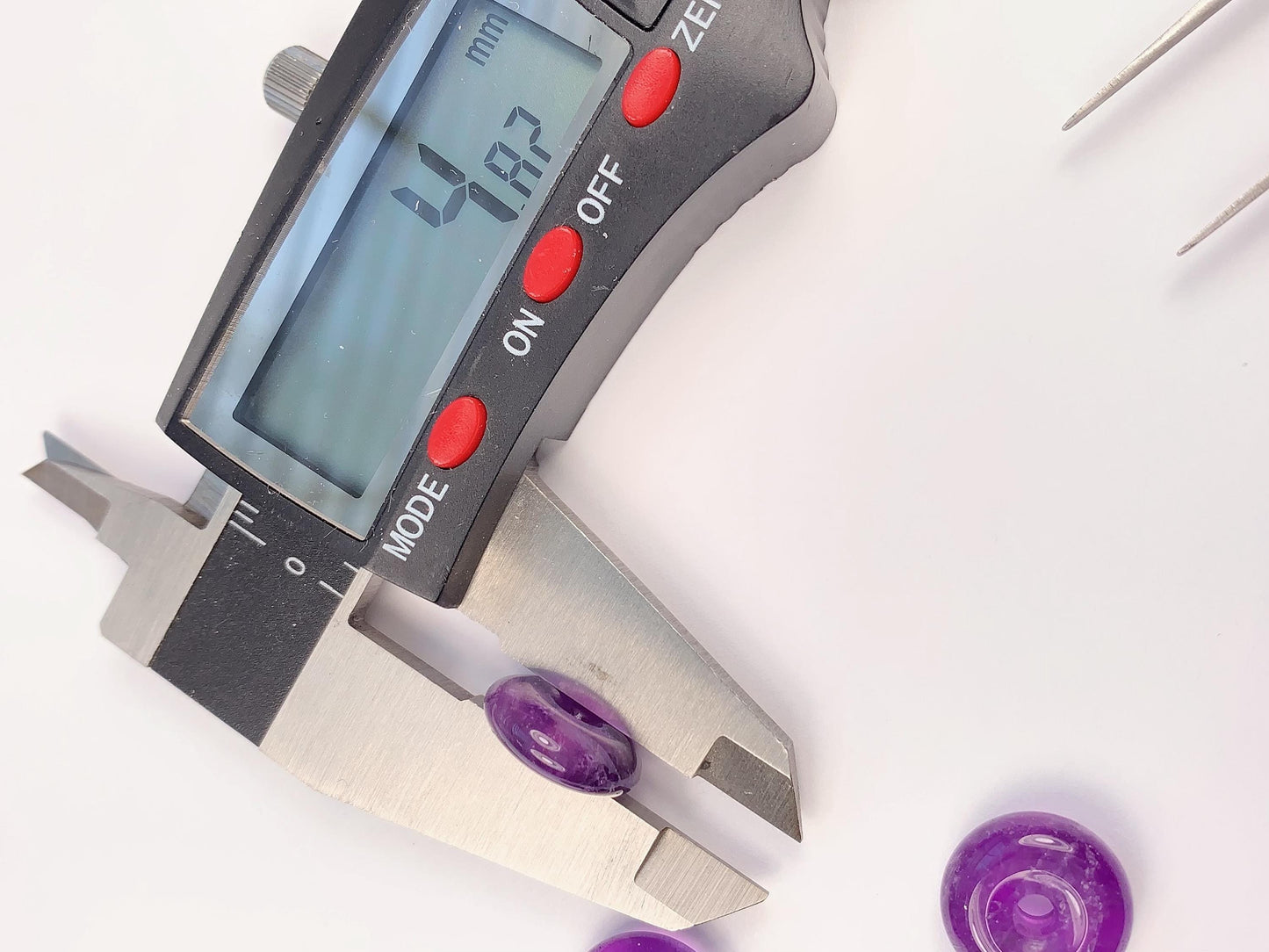 14mm Natural Purple Amethyst Smooth round cut beads Loose Gems Gemstone