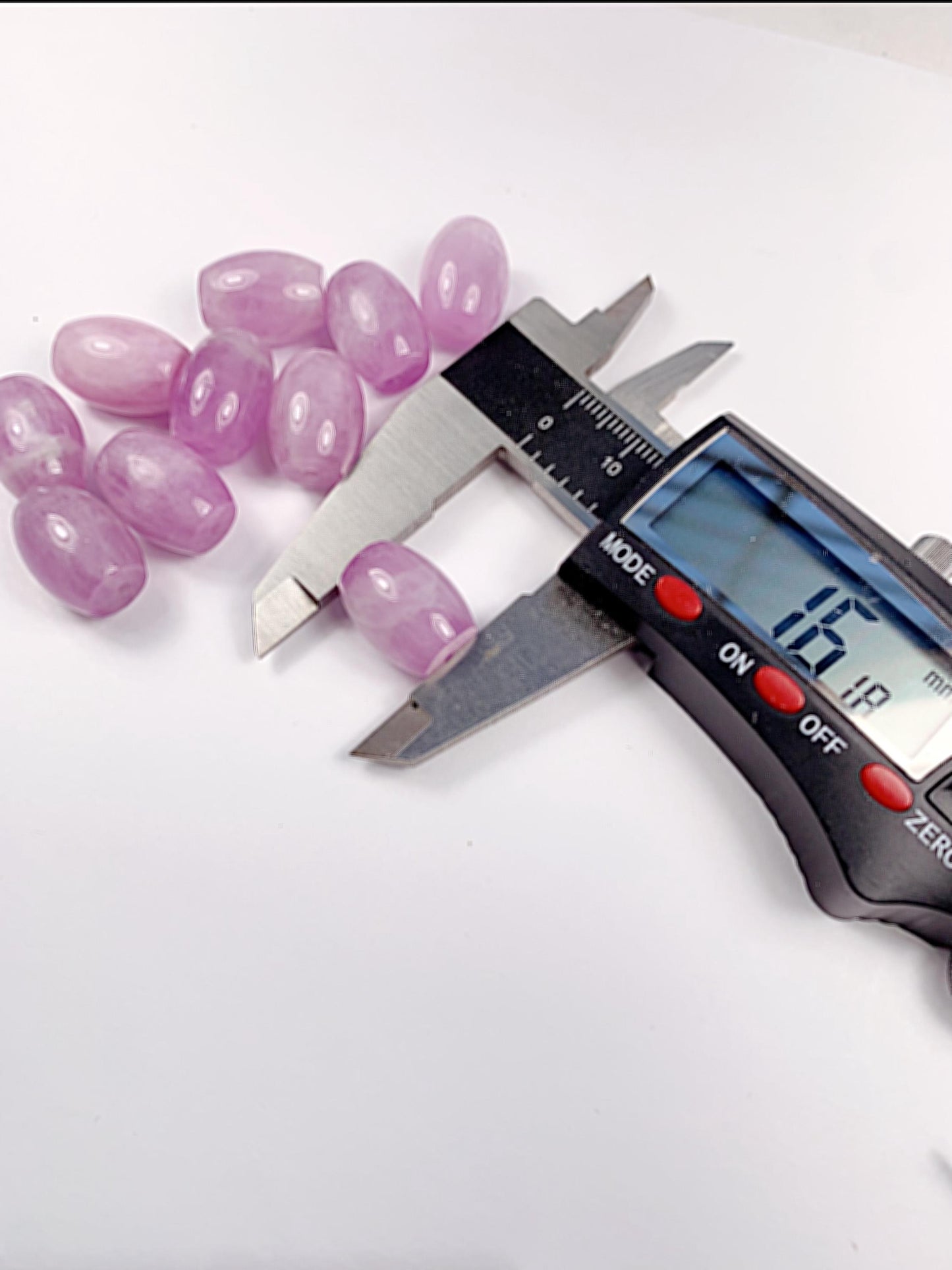 16mm Natural Purple Kunzite Barrel Shape cut beads Loose Gems Gemstone