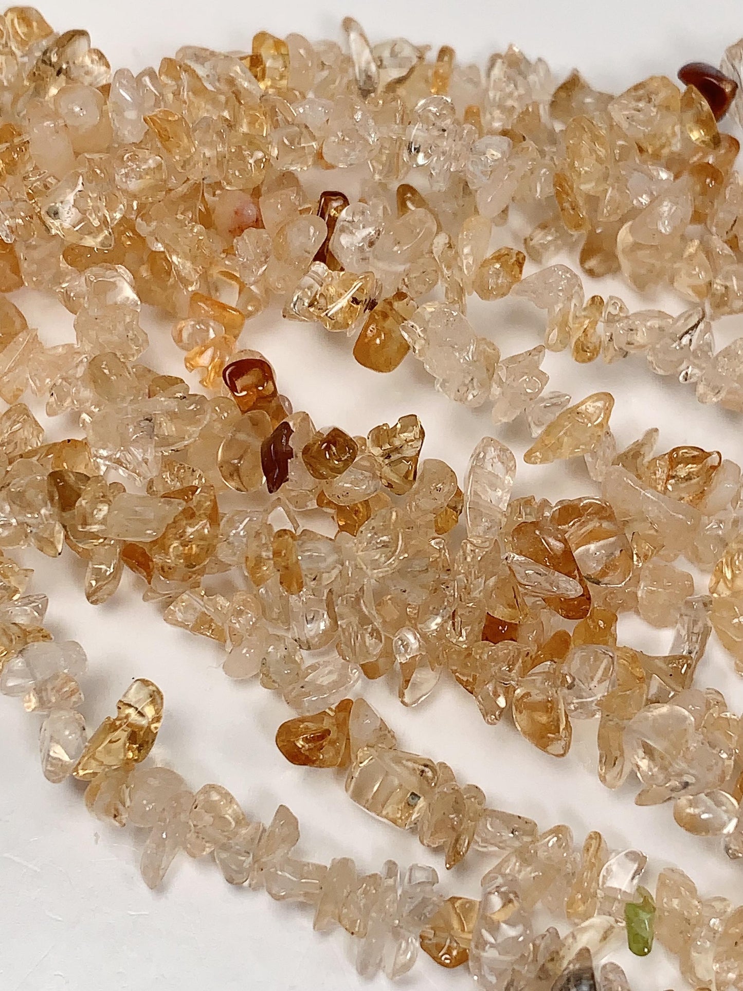 3-8mm  Natural Genuine Yellow Citrine Nugget Pebble Irregular Shaped Chip Beads 32" Strand DIY Jewelry Gemstone Crystal