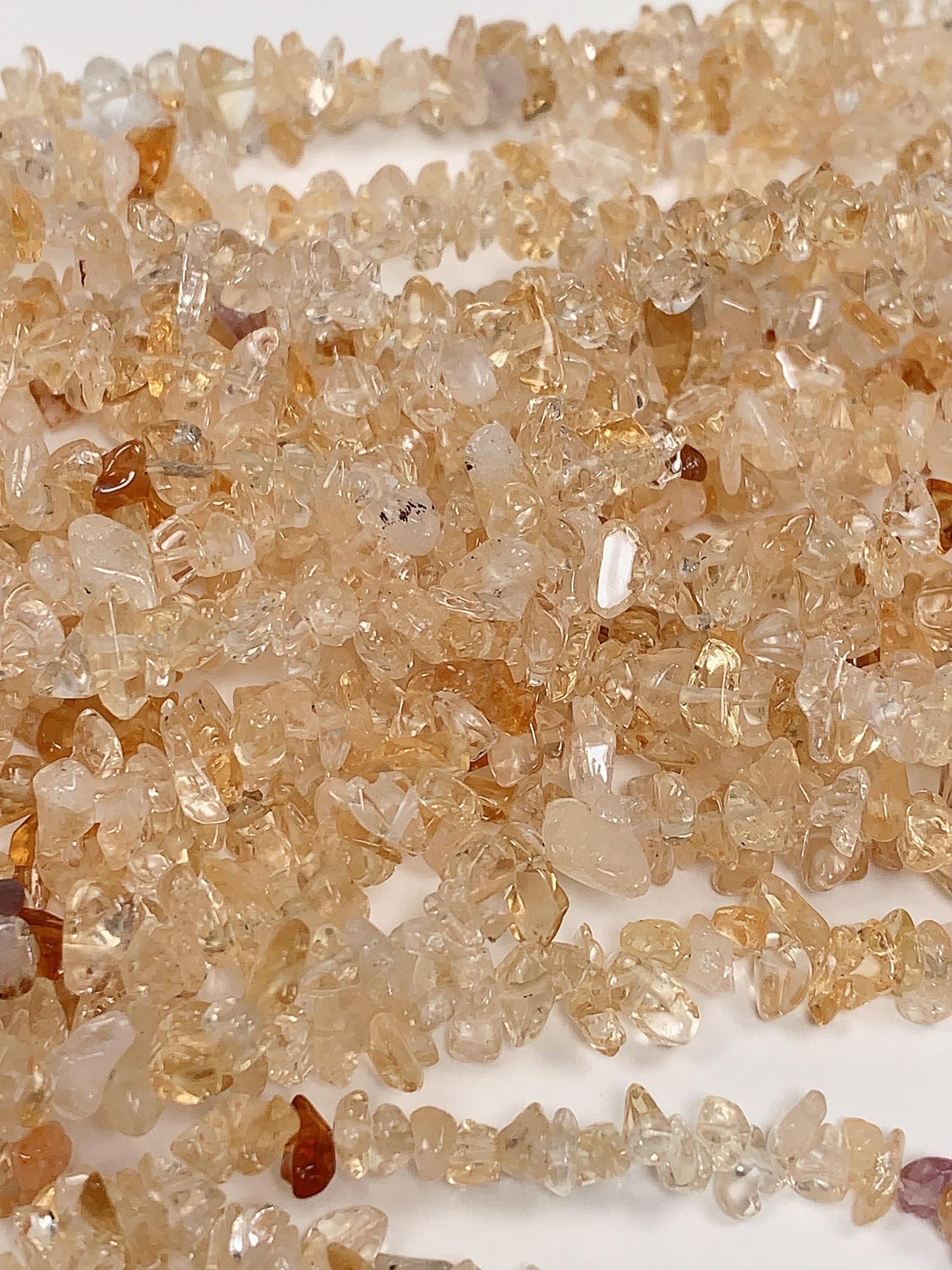 3-8mm  Natural Genuine Yellow Citrine Nugget Pebble Irregular Shaped Chip Beads 32" Strand DIY Jewelry Gemstone Crystal
