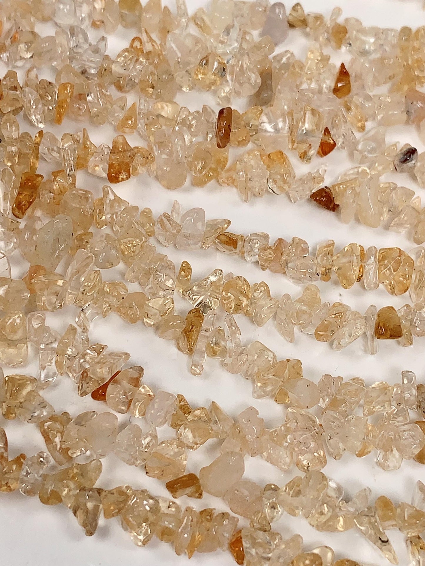 3-8mm  Natural Genuine Yellow Citrine Nugget Pebble Irregular Shaped Chip Beads 32" Strand DIY Jewelry Gemstone Crystal