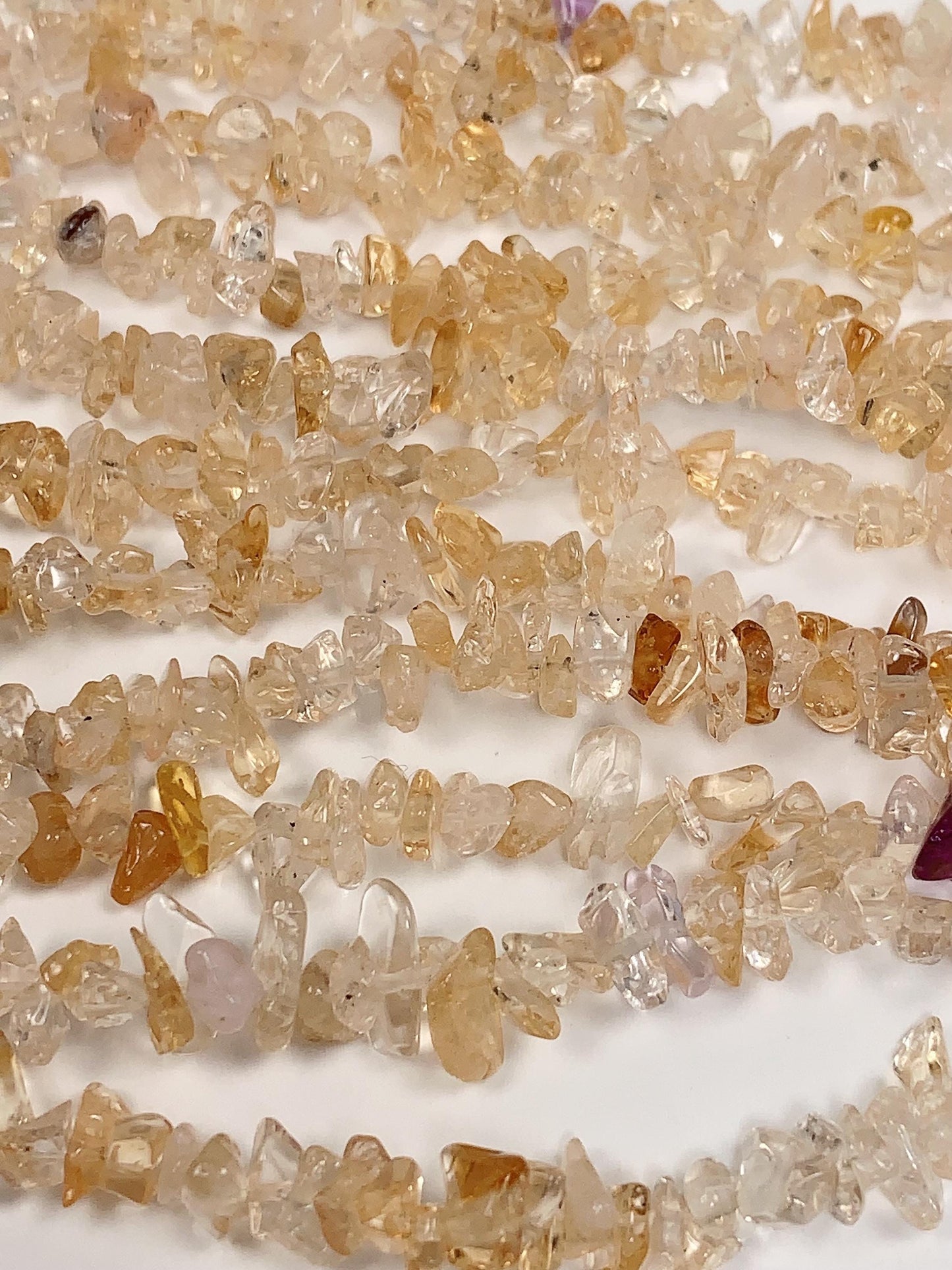 3-8mm  Natural Genuine Yellow Citrine Nugget Pebble Irregular Shaped Chip Beads 32" Strand DIY Jewelry Gemstone Crystal