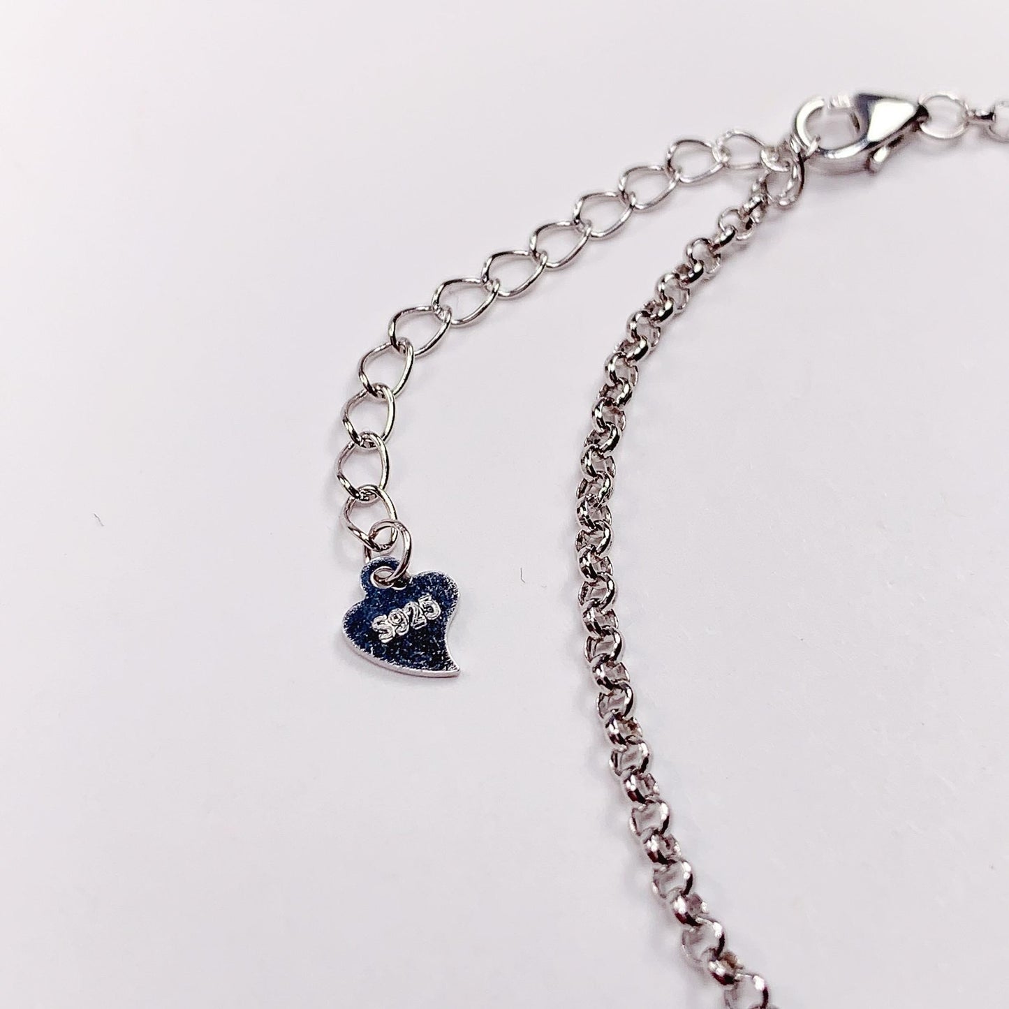 Aquamarine Sterling Silver Bracelet: 18K White Gold Plated