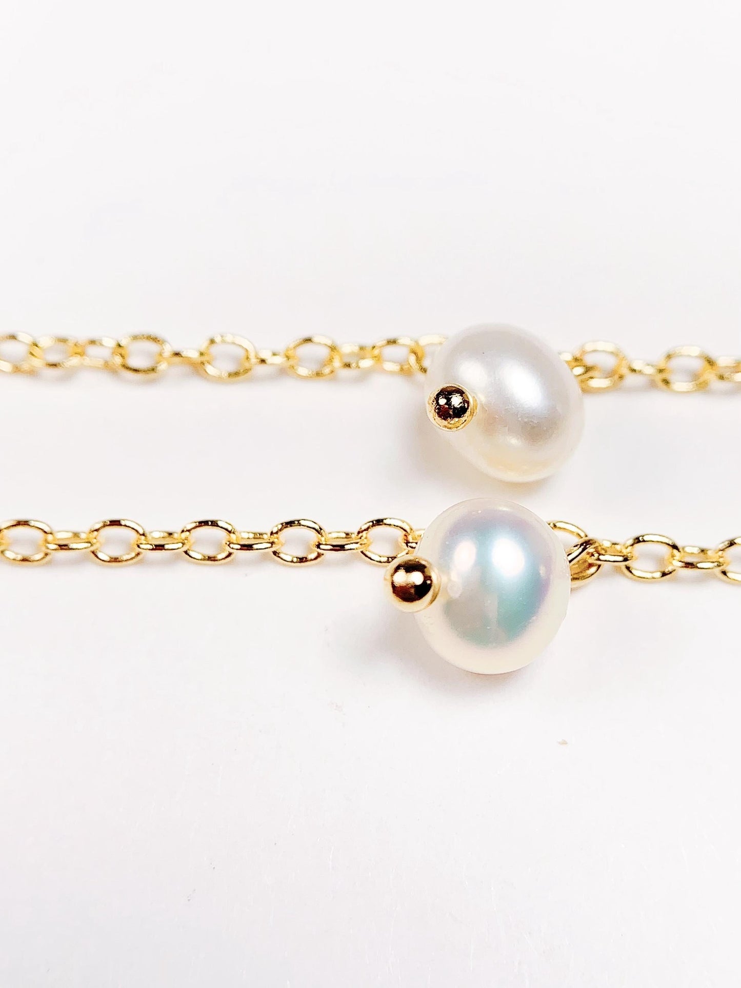 14K Gold Filled Freshwater Pearl Necklace: Luster Choker