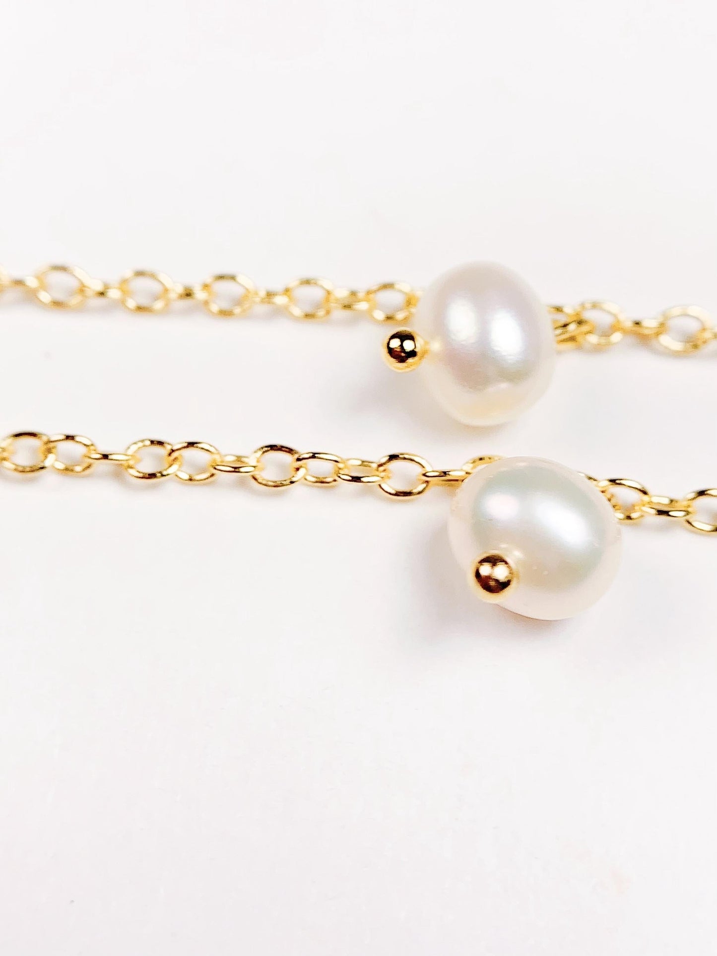 14K Gold Filled Freshwater Pearl Necklace: Luster Choker