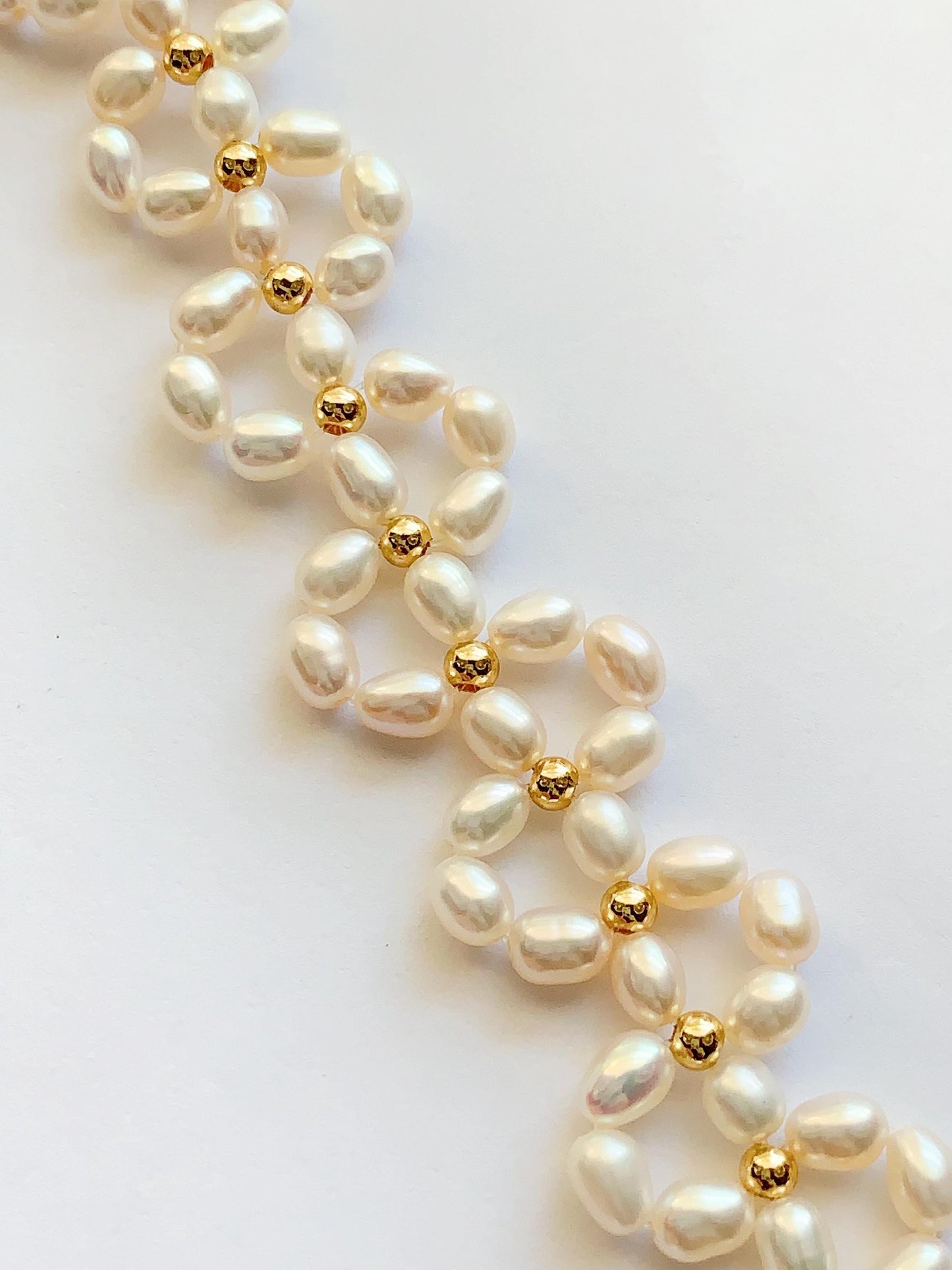 AAA Freshwater Pearl Bracelet: 14K Gold Filled, June Birthstone