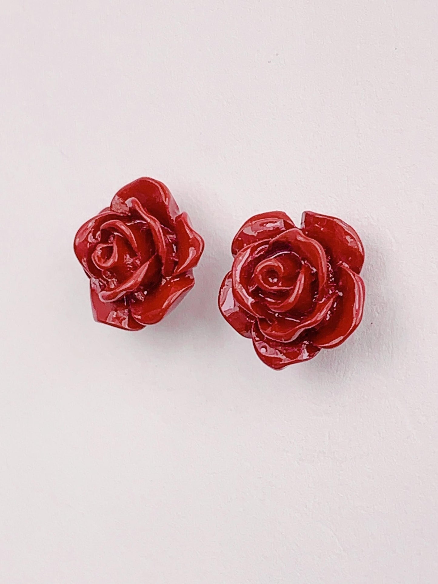 9.5mm  Natural Pink Tourmaline Faceted Round Cut 18k white Gold Plated S 925 Sterling Silver Earrings Ear stud