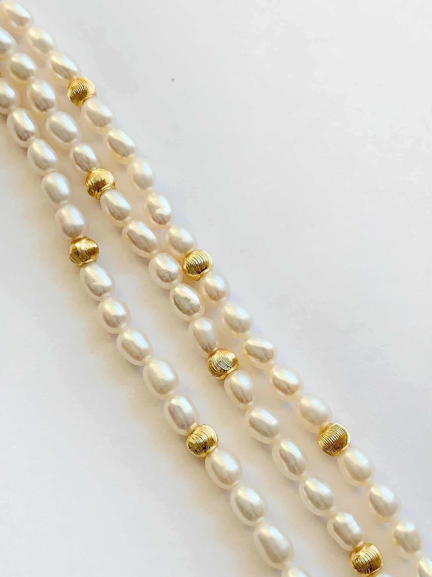 AAA Freshwater Pearl Necklace Bracelet Earrings: 14K Gold Filled