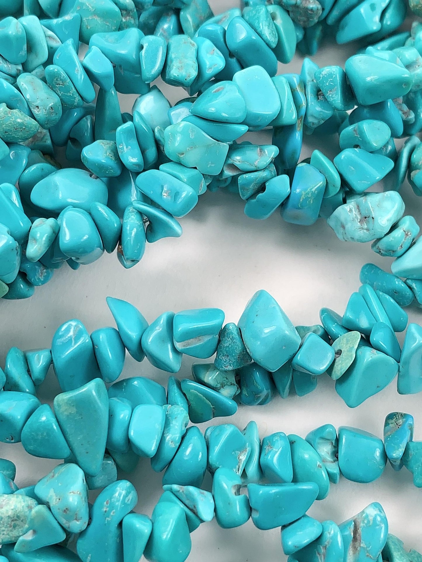 5-12mm  blue Tuquenite Nugget Pebble Irregular Shaped Chip Beads 32" Strand DIY Jewelry