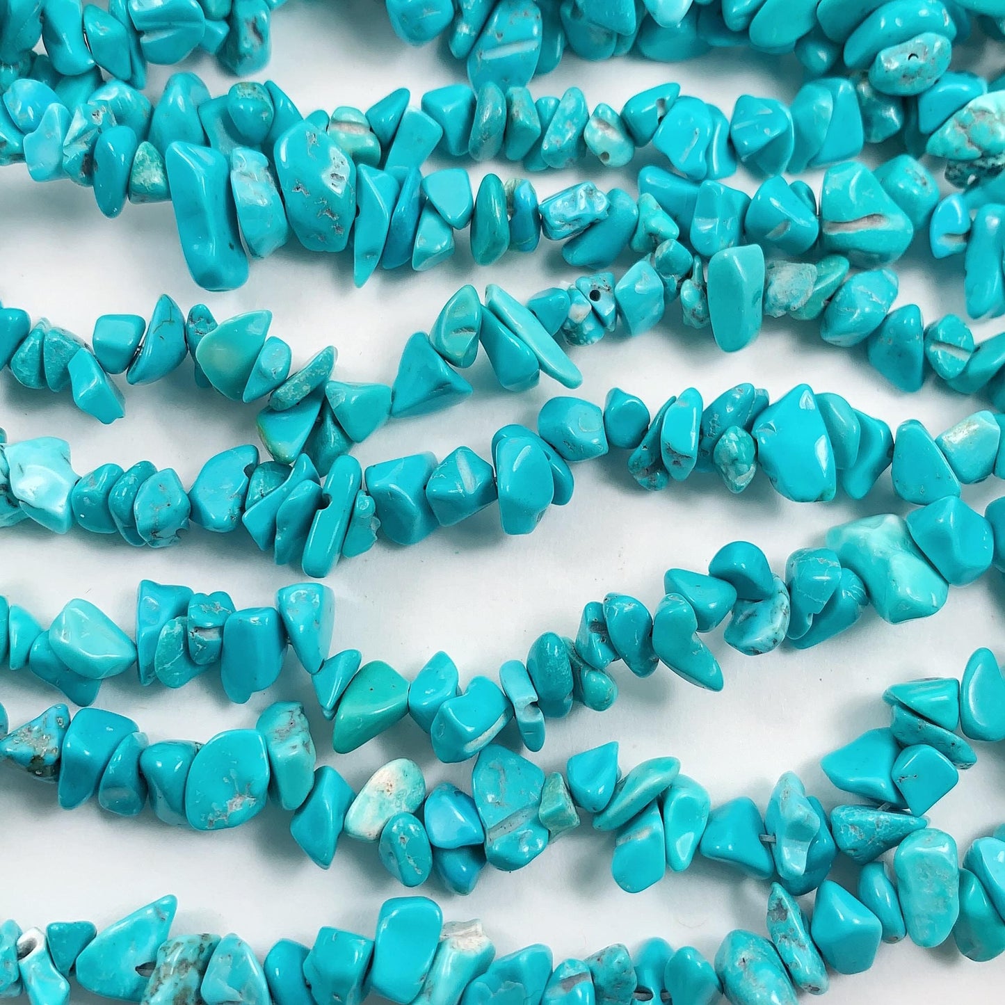 5-12mm  blue Tuquenite Nugget Pebble Irregular Shaped Chip Beads 32" Strand DIY Jewelry