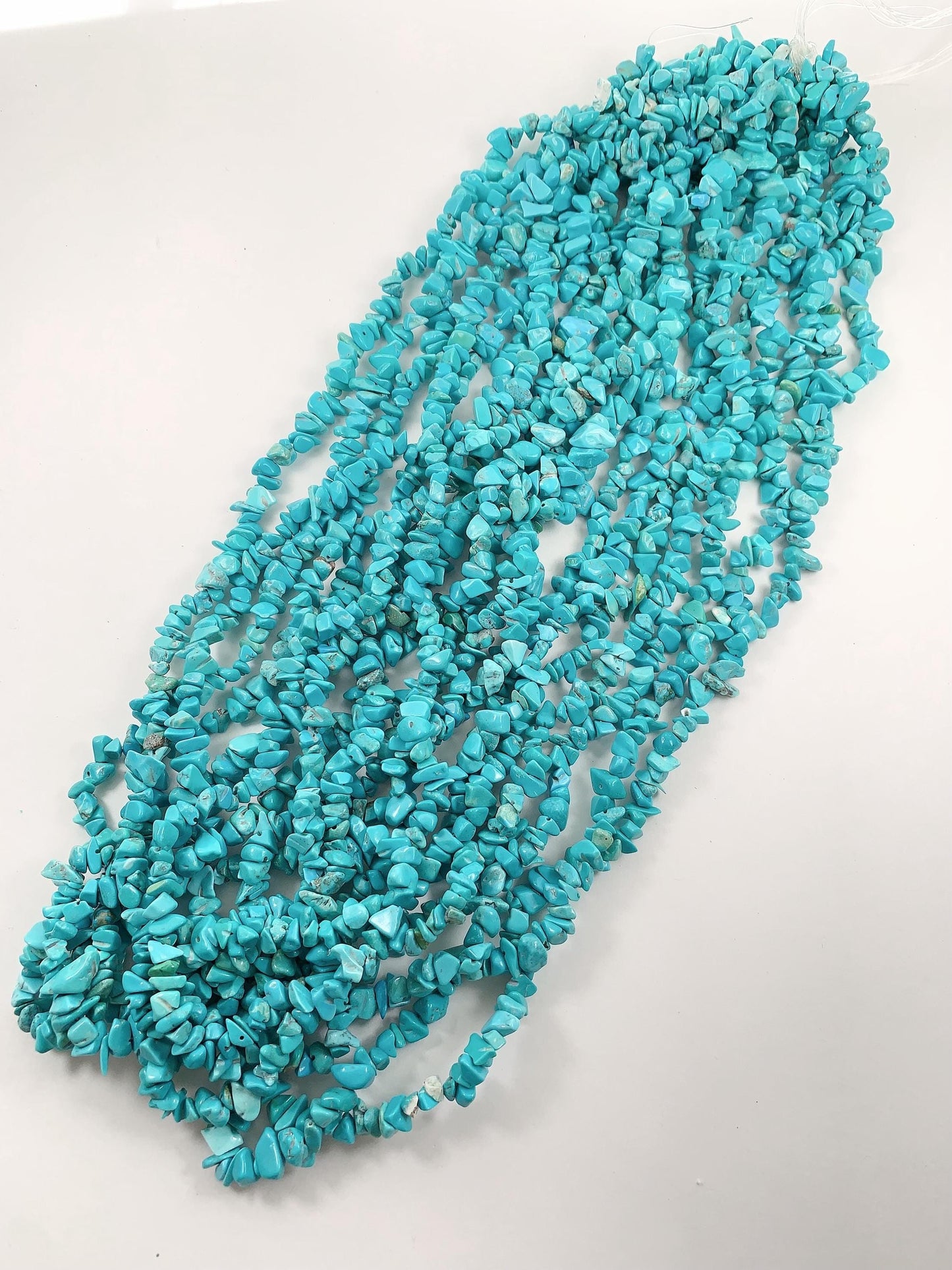 5-12mm  blue Tuquenite Nugget Pebble Irregular Shaped Chip Beads 32" Strand DIY Jewelry