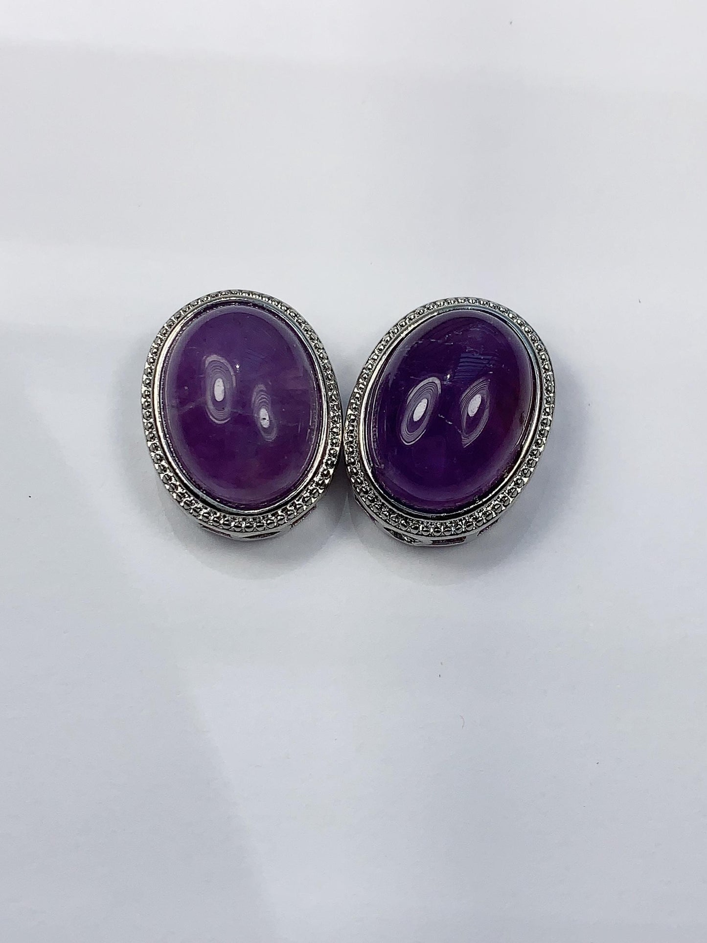 Natural Amethyst Gemstone Bead: Gold Sunstone, Aquamarine, Hematoid Quartz (19-22mm)