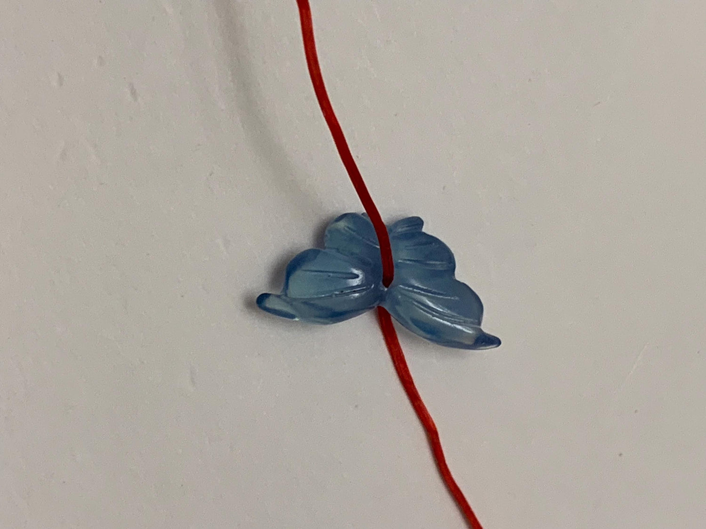 Natural Aquamarine Butterfly Beads: Loose Gemstone DIY (19mm-22mm)