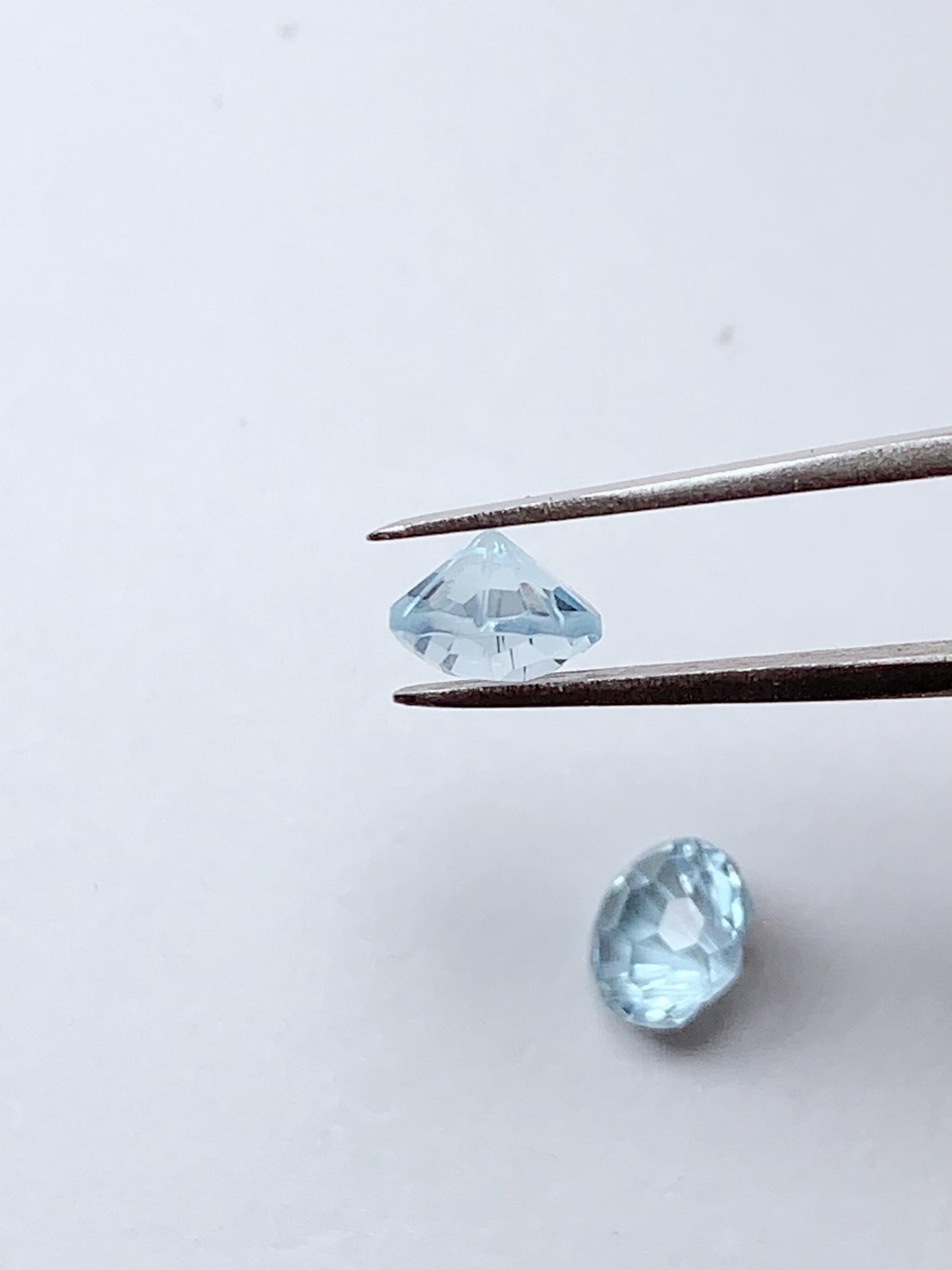 6mm Grade AAA Genuine Natural Blue Topaz  Loose Gems Gemstone faceted round Fireworks Cut