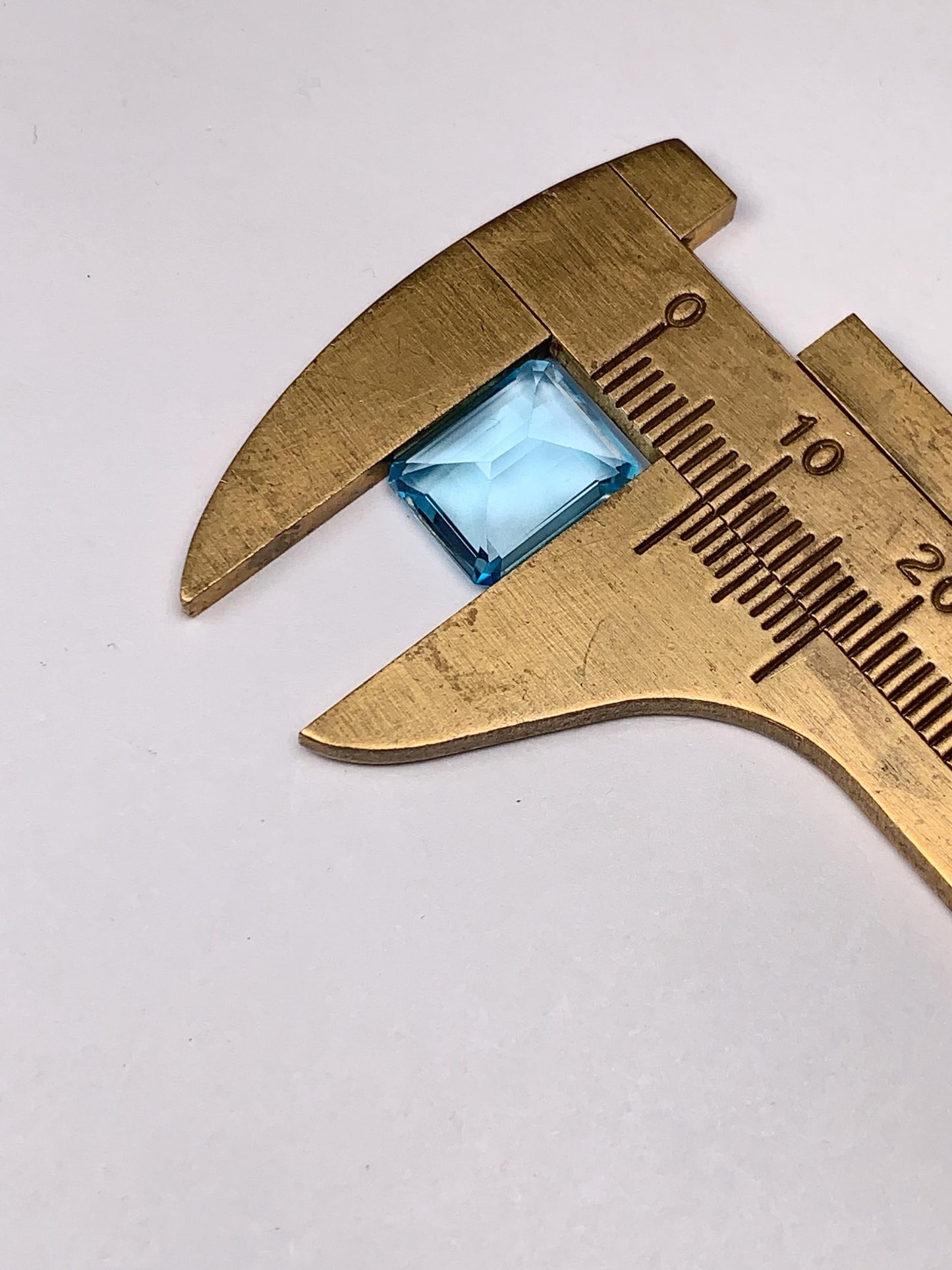 9x11mm Grade AAA Genuine Natural Sky Blue Topaz  Loose Gems Gemstone faceted rectangle cut