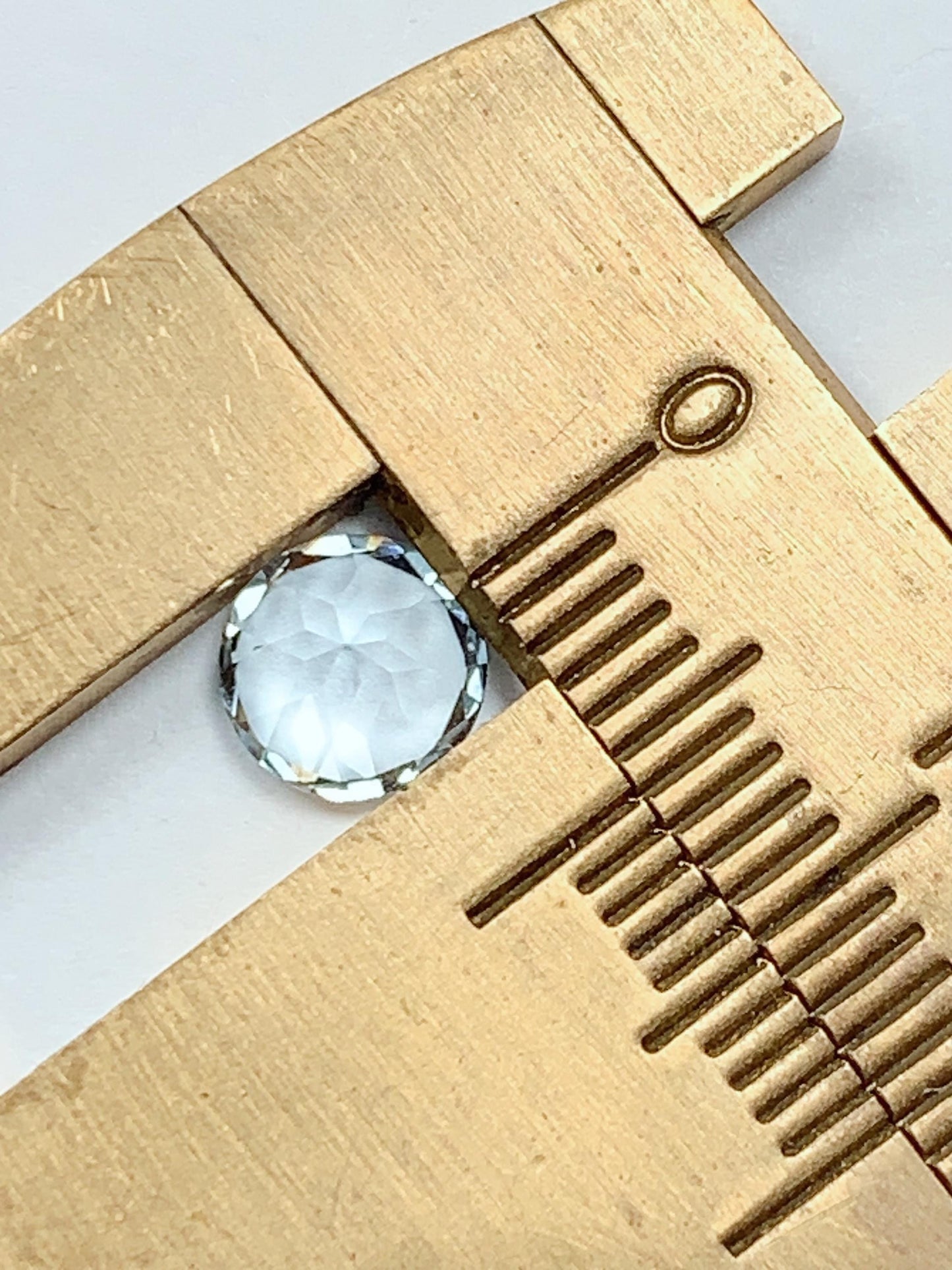 6mm Grade AAA Genuine Natural Blue Topaz  Loose Gems Gemstone faceted round cut