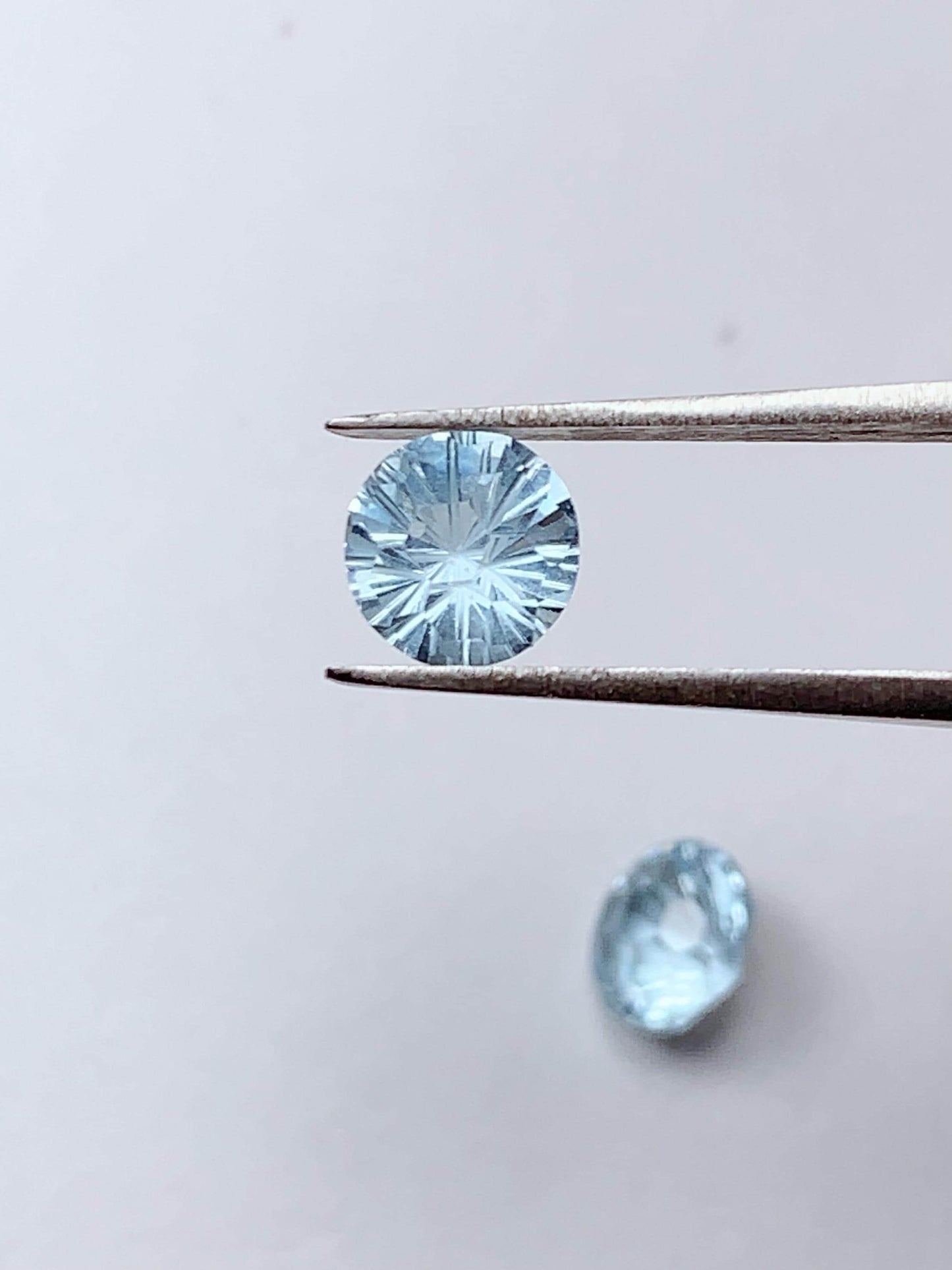 6mm Grade AAA Genuine Natural Blue Topaz  Loose Gems Gemstone faceted round Fireworks Cut
