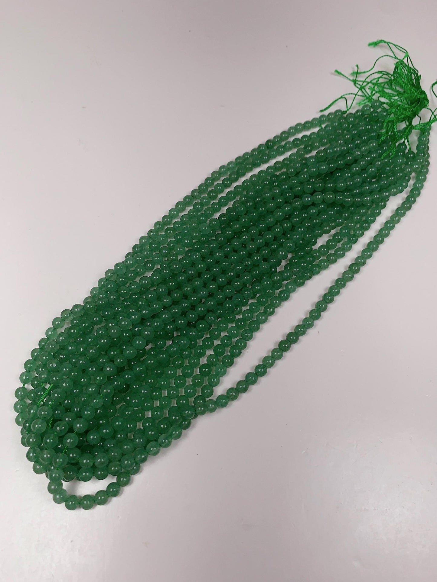 AAA Natural deep Green Aventurine Quartz Smooth Round Beads 15.5" Strand 4mm 6mm 8mm 10mm No Dyed