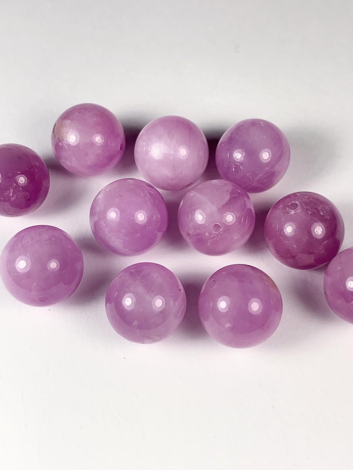 12mm Natural Purple Kunzite Smooth Round   beads Loose Gems Gemstone