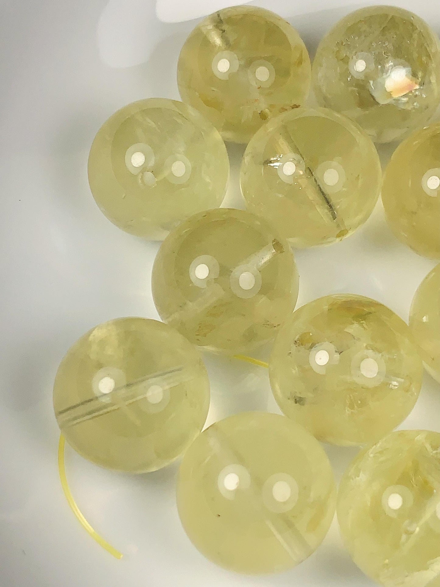 16mm-18mm Natural Purple Kunzite Smooth Round   beads Loose Gems Gemstone