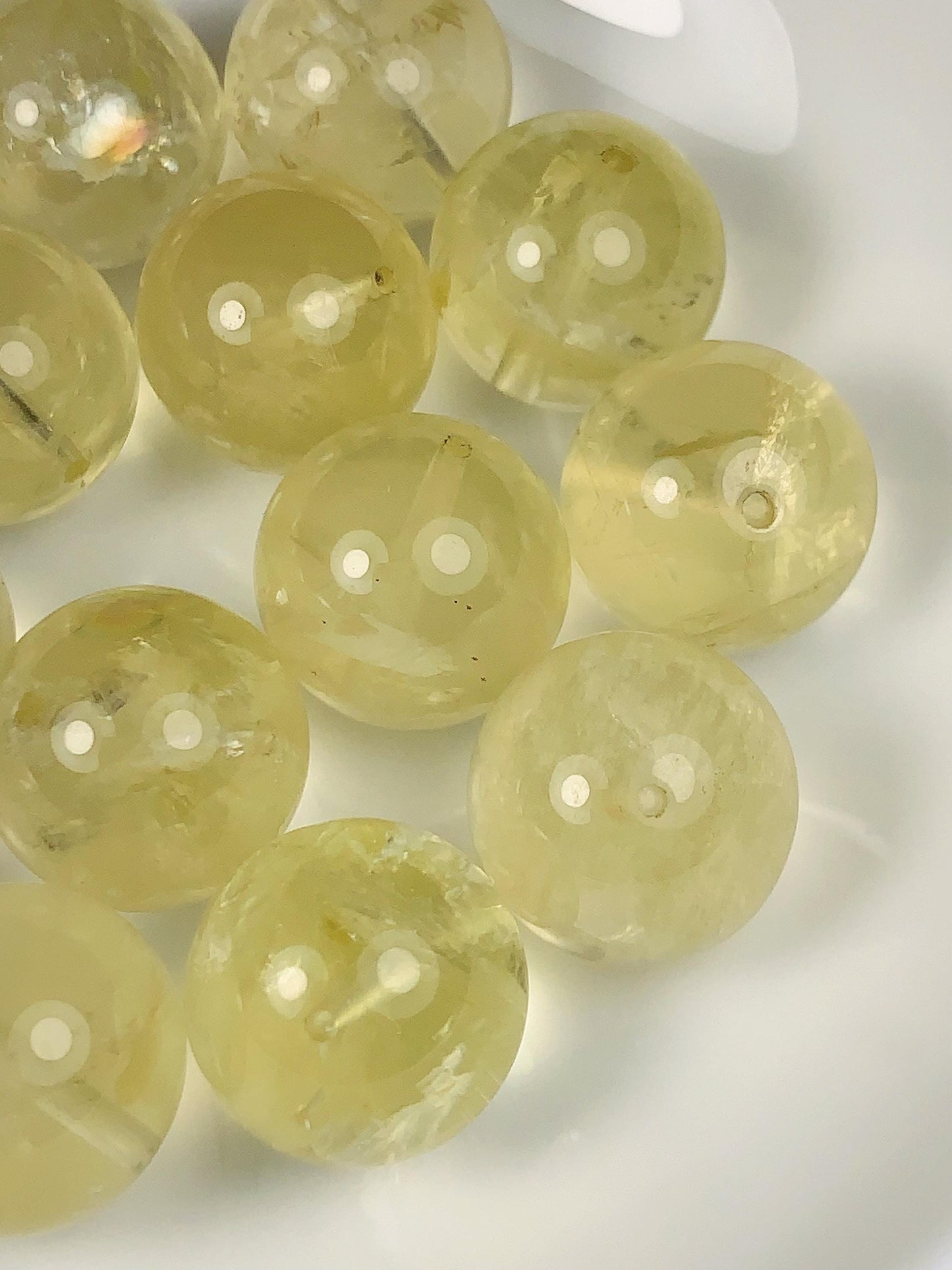 16mm-18mm Natural Purple Kunzite Smooth Round   beads Loose Gems Gemstone