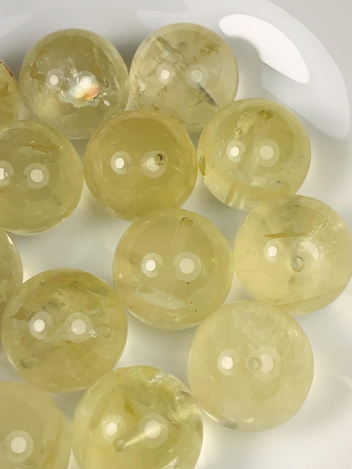 16mm-18mm Natural Purple Kunzite Smooth Round   beads Loose Gems Gemstone
