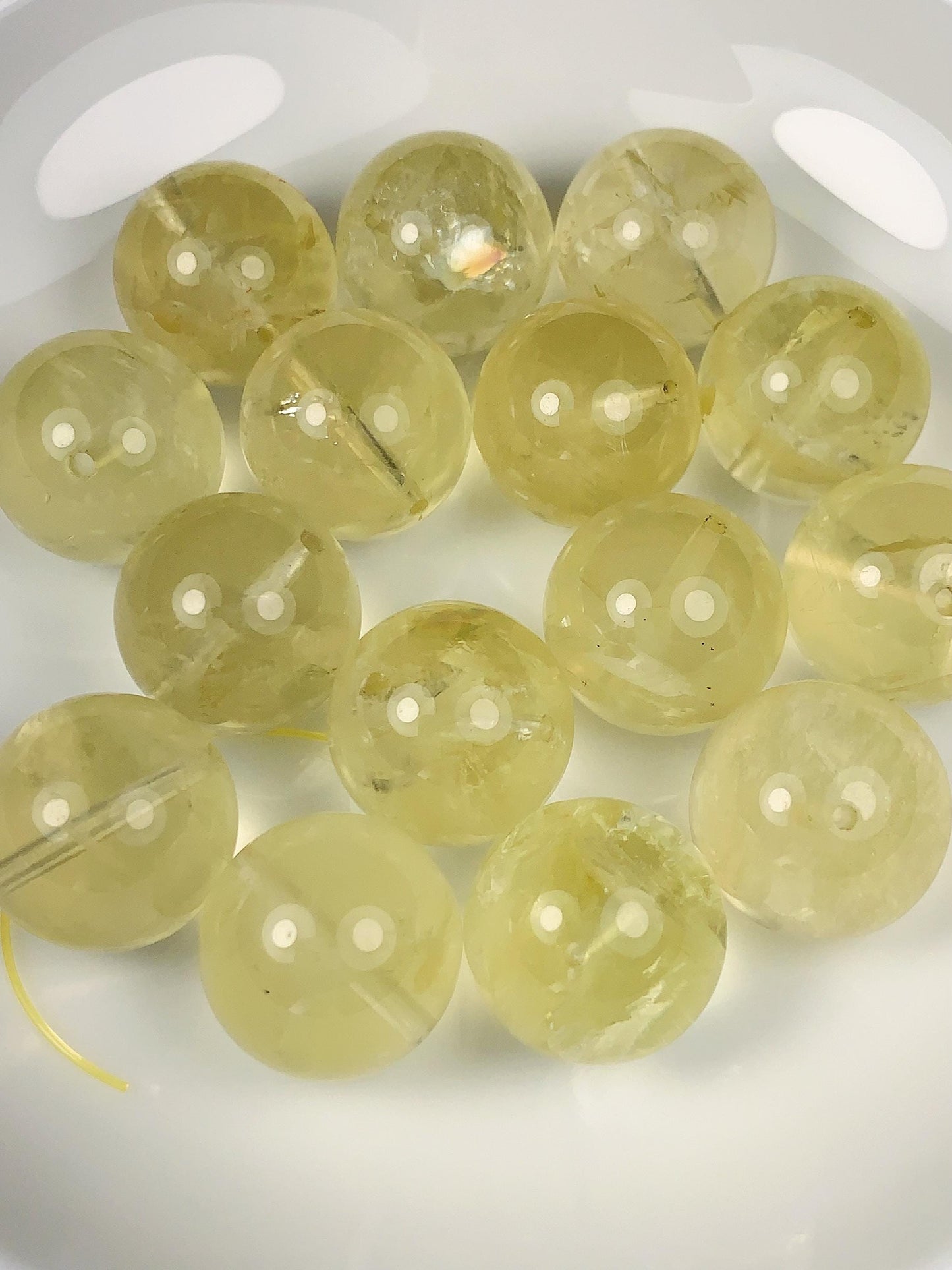 16mm-18mm Natural Purple Kunzite Smooth Round   beads Loose Gems Gemstone