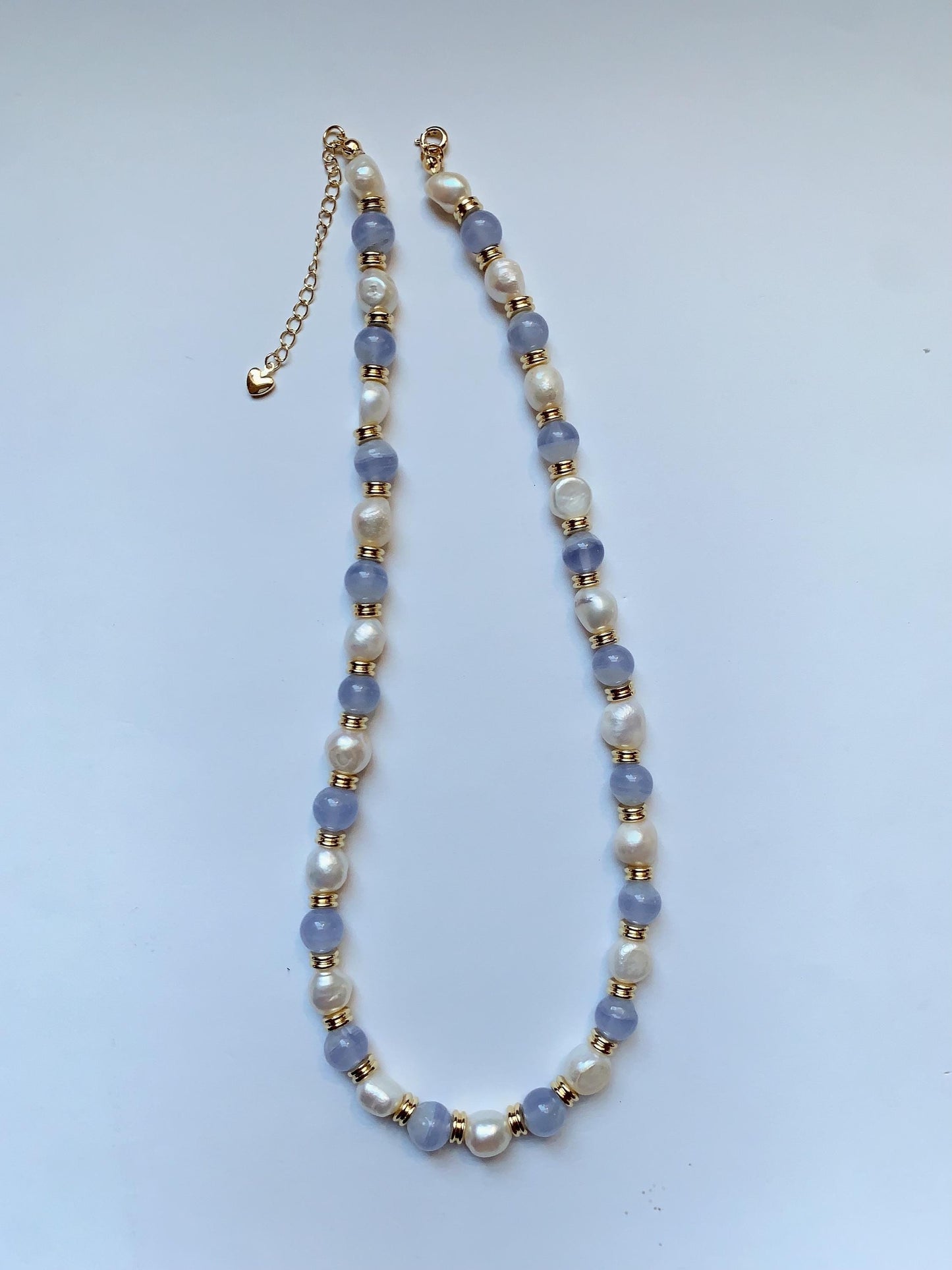 Set Jewelry  Freshwater Pearl 18K Gold Filled Bracelet, Necklace & Earrings Set
