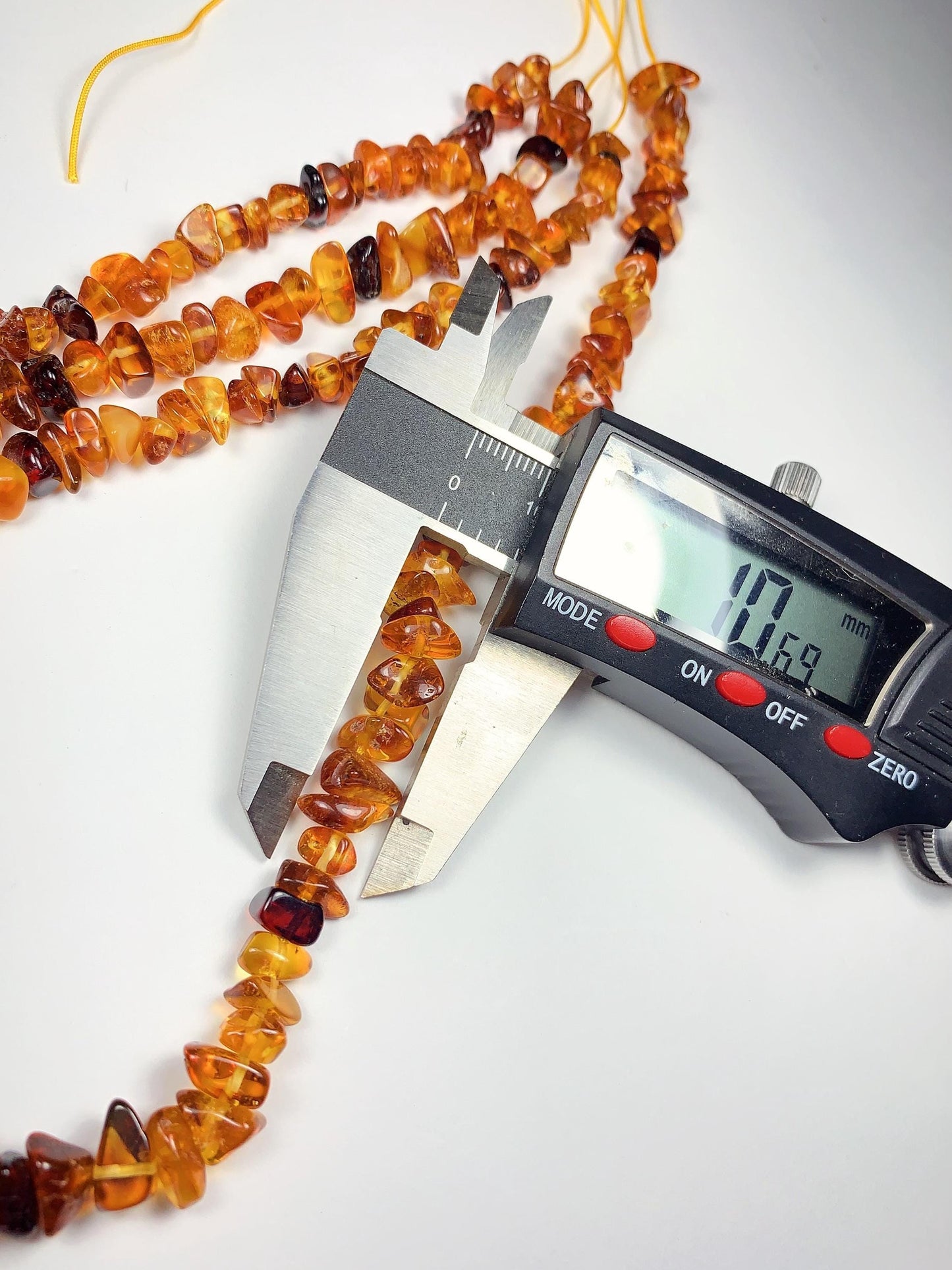 5-10mm Natural Deep Gold Honey Yellow Baltic Amber Chip Nugget Irregular Beads 15.5" Strand  DIY Jewelry