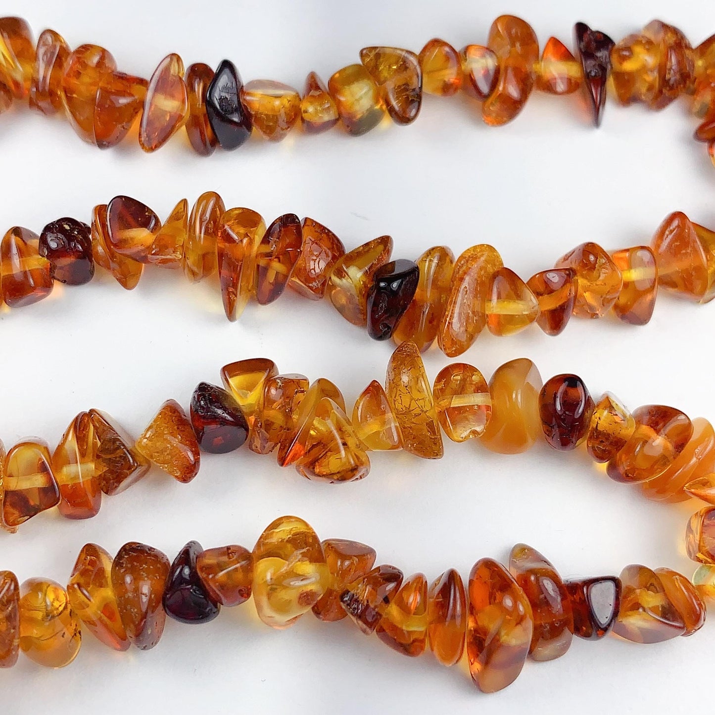 5-10mm Natural Deep Gold Honey Yellow Baltic Amber Chip Nugget Irregular Beads 15.5" Strand  DIY Jewelry
