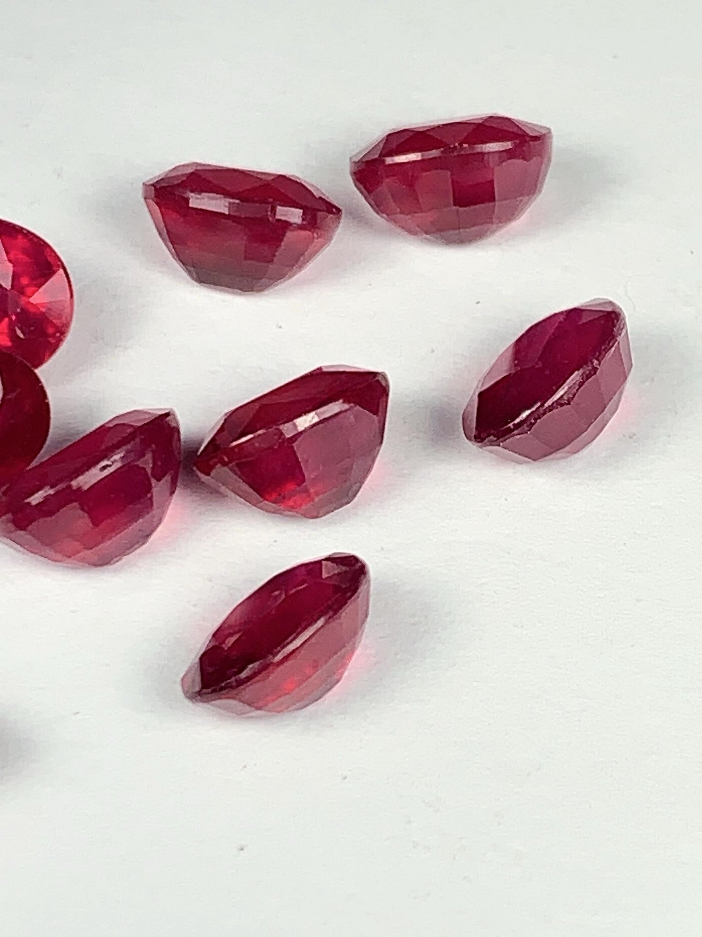 EGL USA Gemological Laboratory Certificate Natural Ruby (heated Filled Composite) Loose Gemstone Oval Faceted Cut