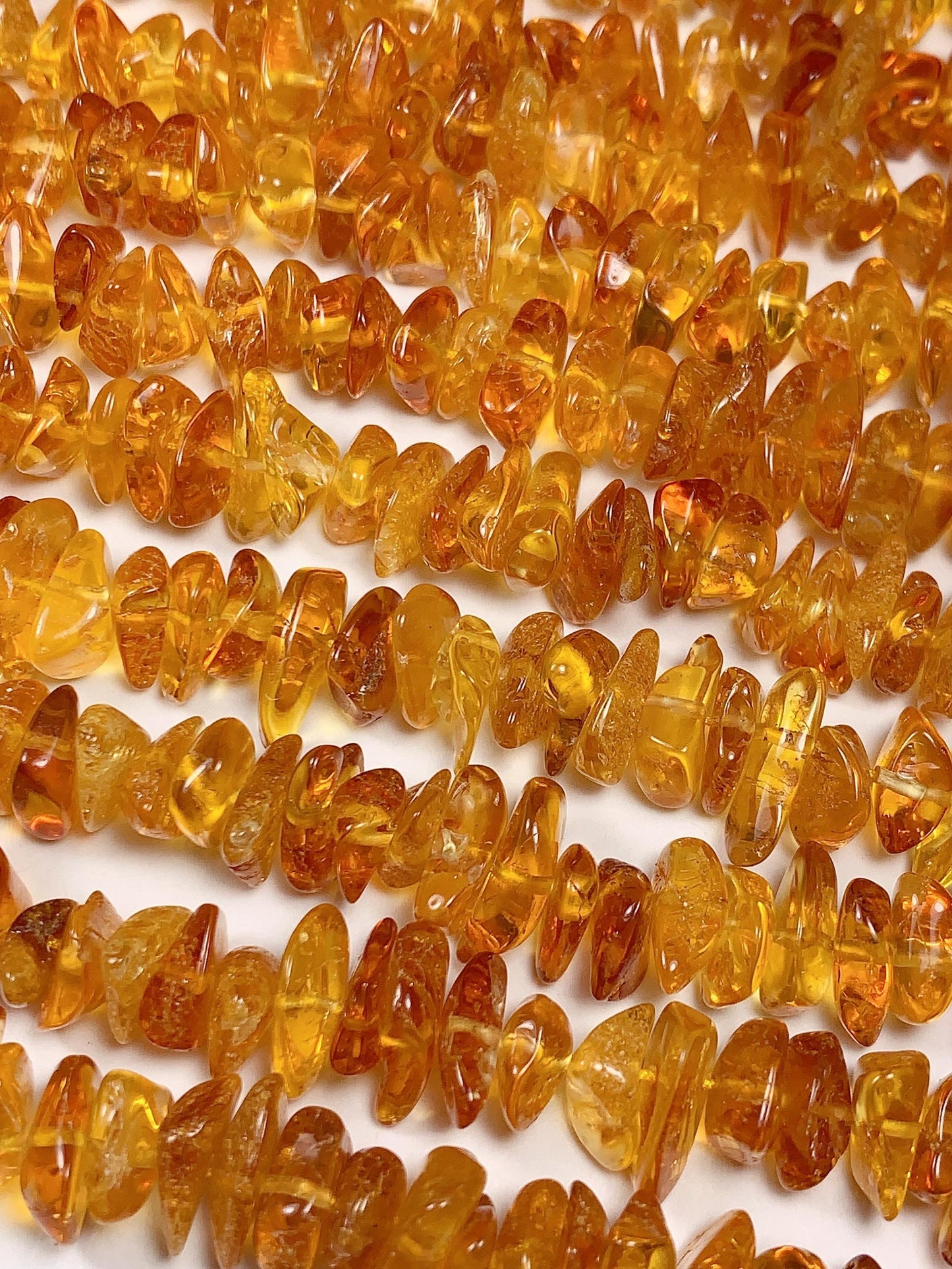8-16mm Natural Baltic Honey Gold Golden Yellow Amber Chip Nugget Irregular Beads 15.5" Strand  DIY Jewelry