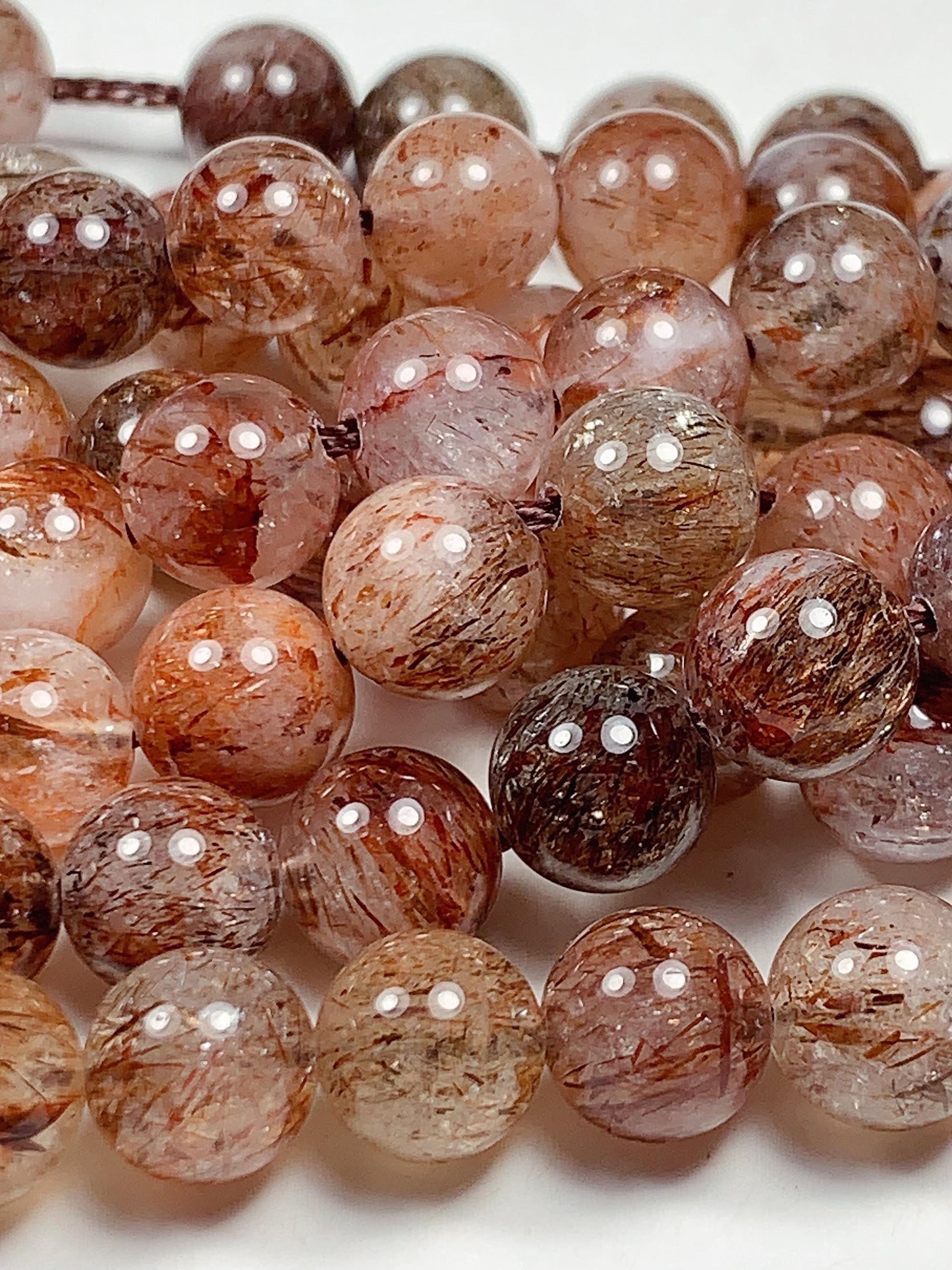 High Quality Natural Red Garnet Smooth Round Beads 15.5" Strand Gemstone Genuine very high quality 6mm 7mm 8mm 9mm 10mm 12mm