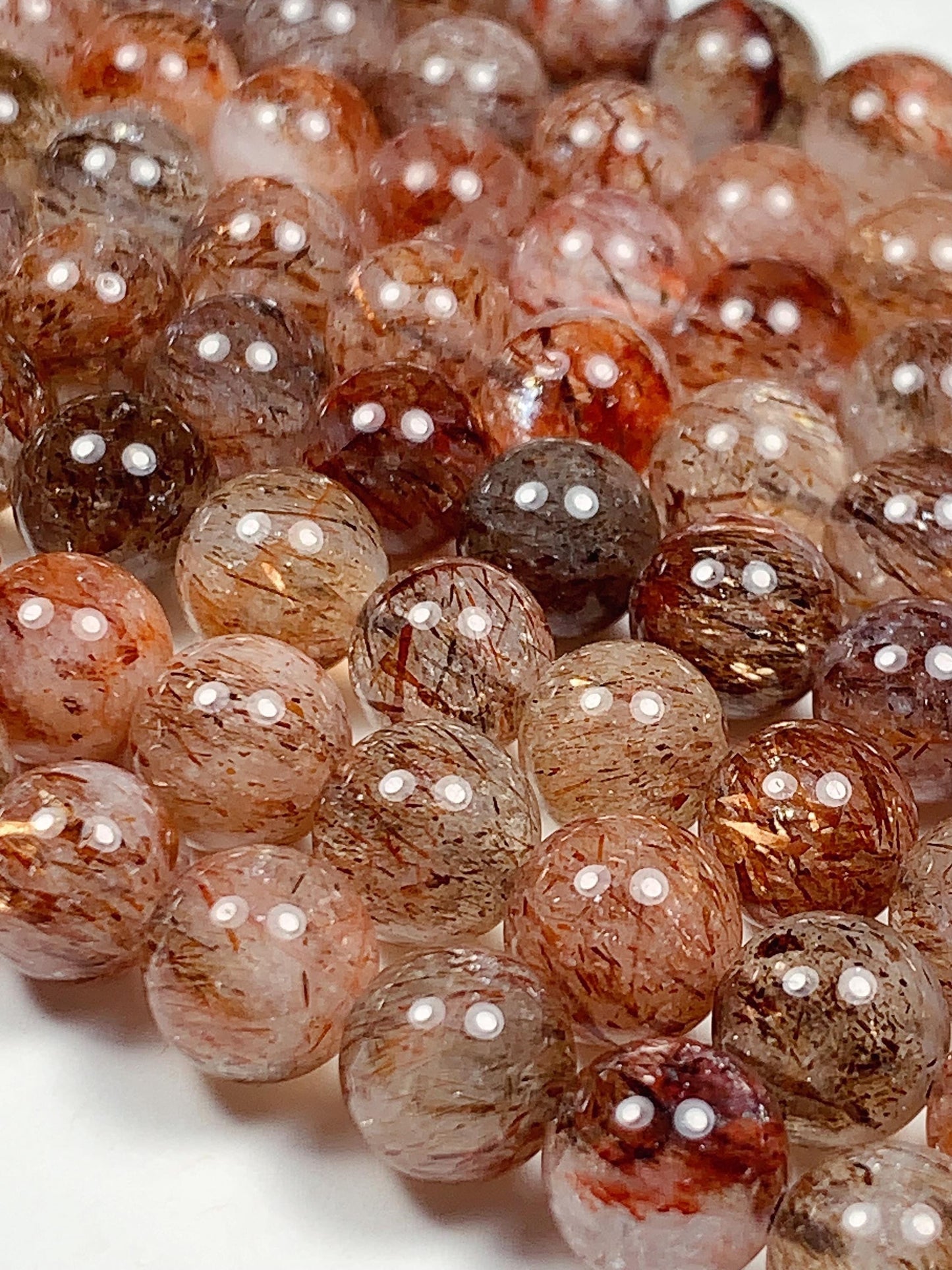 High Quality Natural Red Garnet Smooth Round Beads 15.5" Strand Gemstone Genuine very high quality 6mm 7mm 8mm 9mm 10mm 12mm