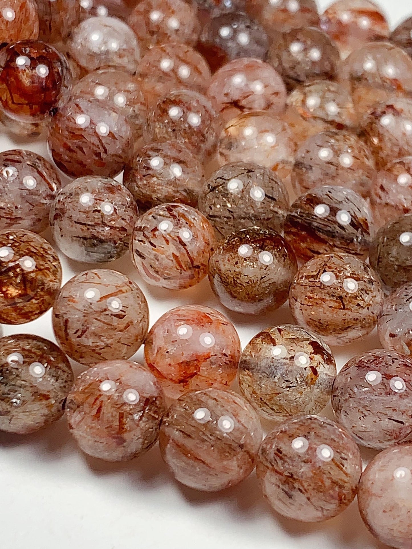 High Quality Natural Red Garnet Smooth Round Beads 15.5" Strand Gemstone Genuine very high quality 6mm 7mm 8mm 9mm 10mm 12mm