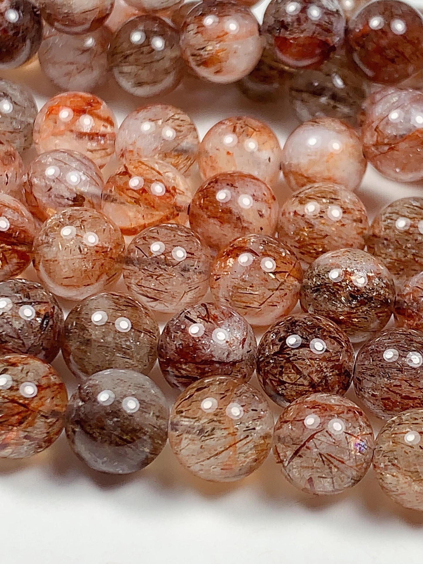 High Quality Natural Red Garnet Smooth Round Beads 15.5" Strand Gemstone Genuine very high quality 6mm 7mm 8mm 9mm 10mm 12mm