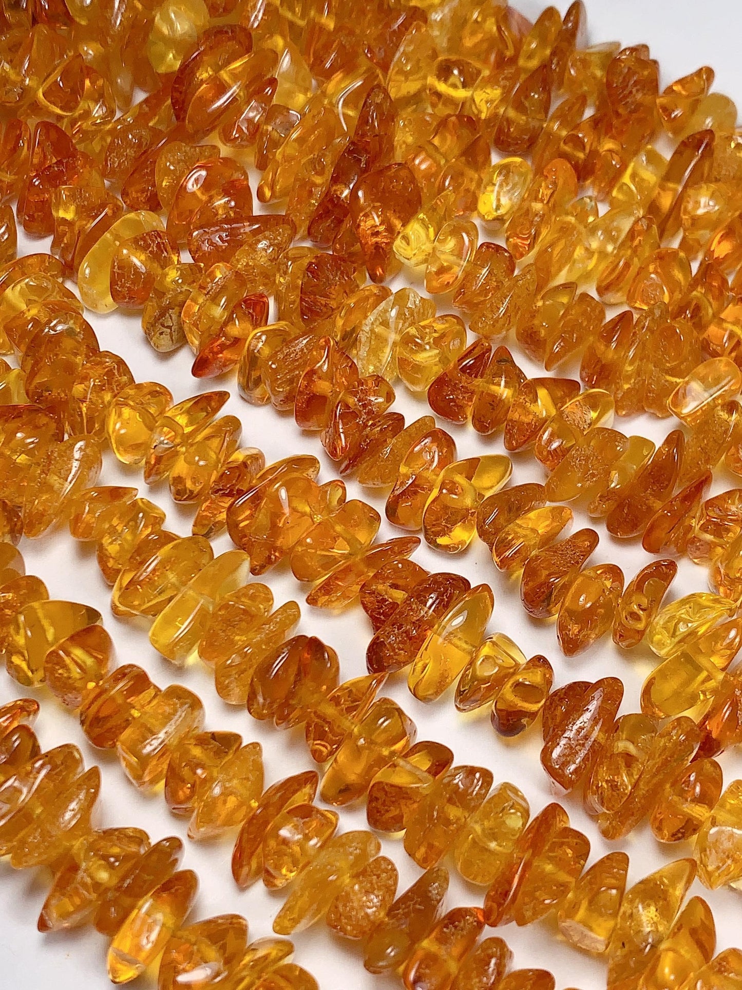 8-16mm Natural Baltic Honey Gold Golden Yellow Amber Chip Nugget Irregular Beads 15.5" Strand  DIY Jewelry