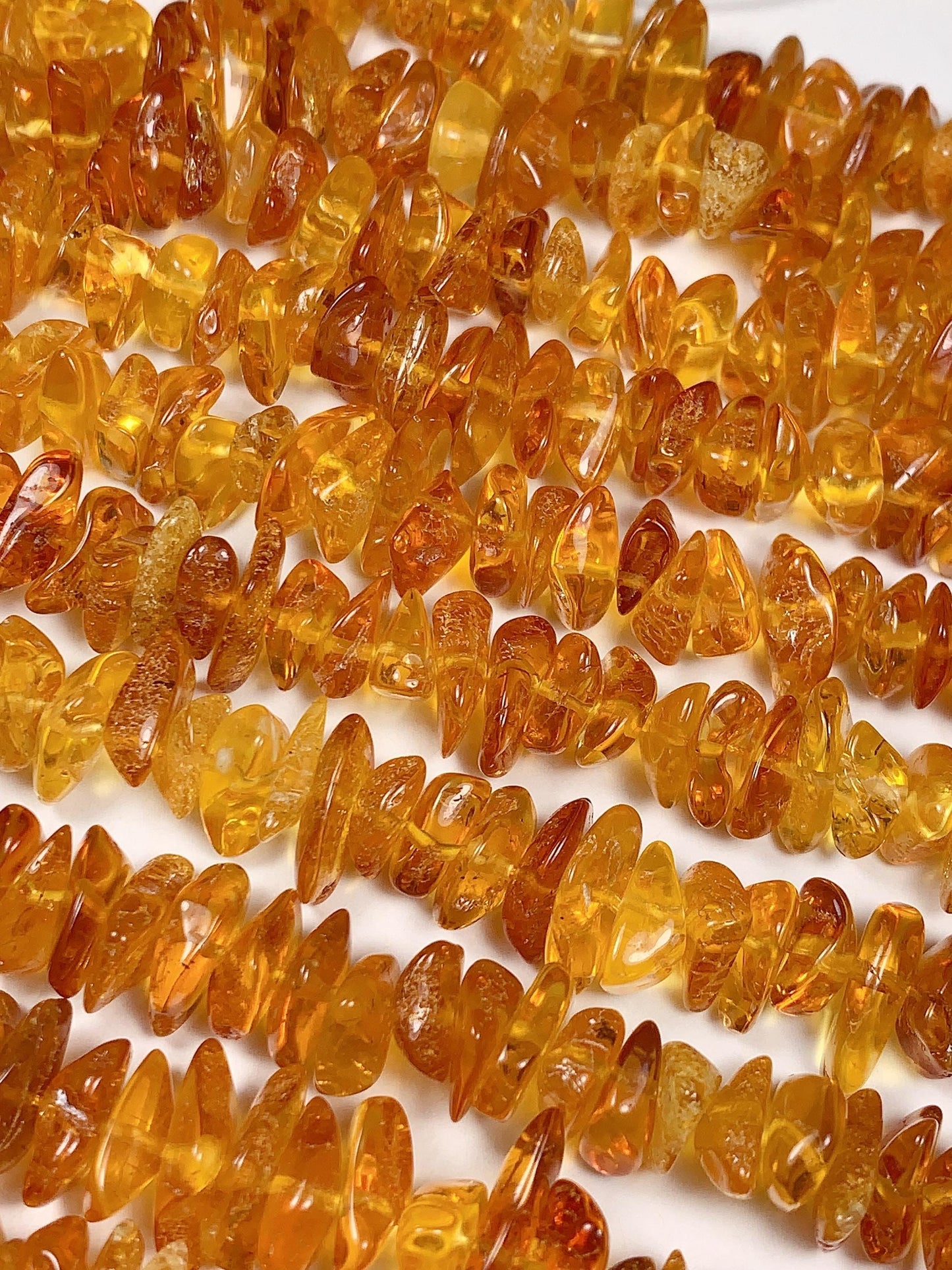 8-16mm Natural Baltic Honey Gold Golden Yellow Amber Chip Nugget Irregular Beads 15.5" Strand  DIY Jewelry
