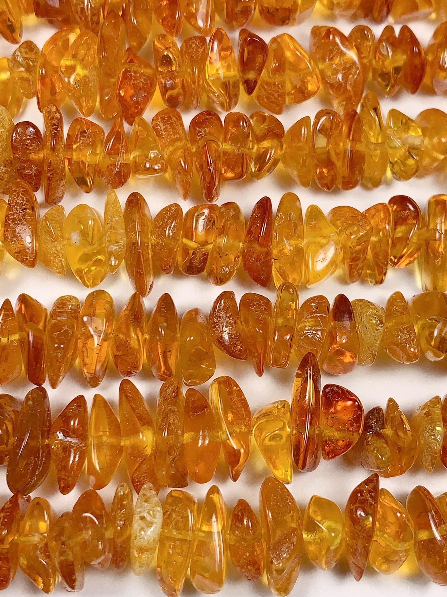 8-16mm Natural Baltic Honey Gold Golden Yellow Amber Chip Nugget Irregular Beads 15.5" Strand  DIY Jewelry
