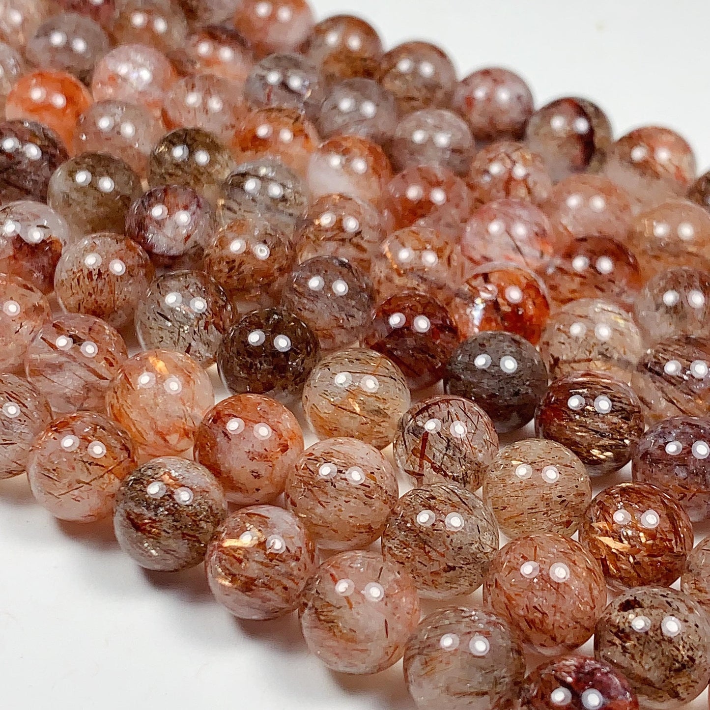 High Quality Natural Red Garnet Smooth Round Beads 15.5" Strand Gemstone Genuine very high quality 6mm 7mm 8mm 9mm 10mm 12mm