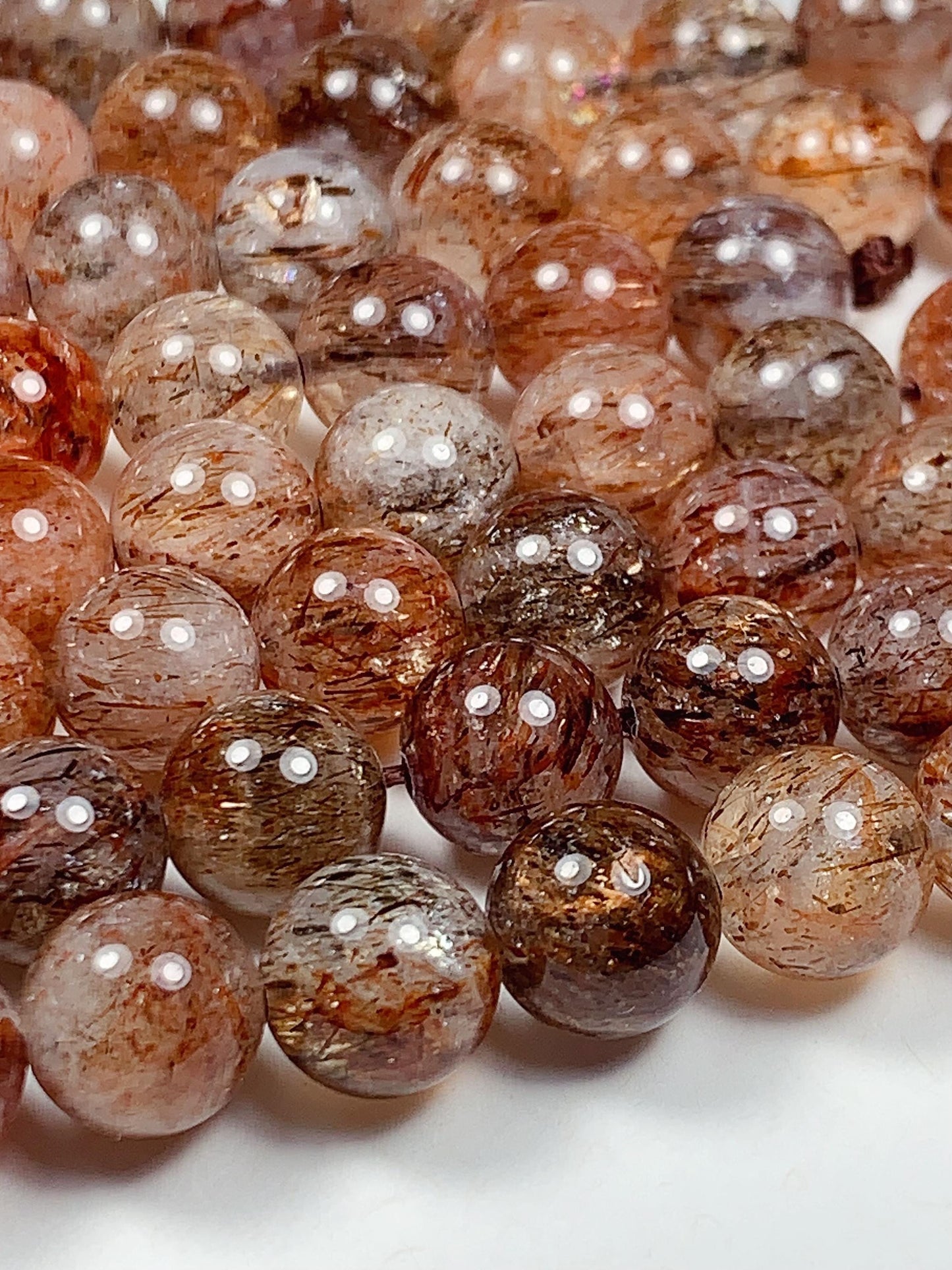 High Quality Natural Red Garnet Smooth Round Beads 15.5" Strand Gemstone Genuine very high quality 6mm 7mm 8mm 9mm 10mm 12mm