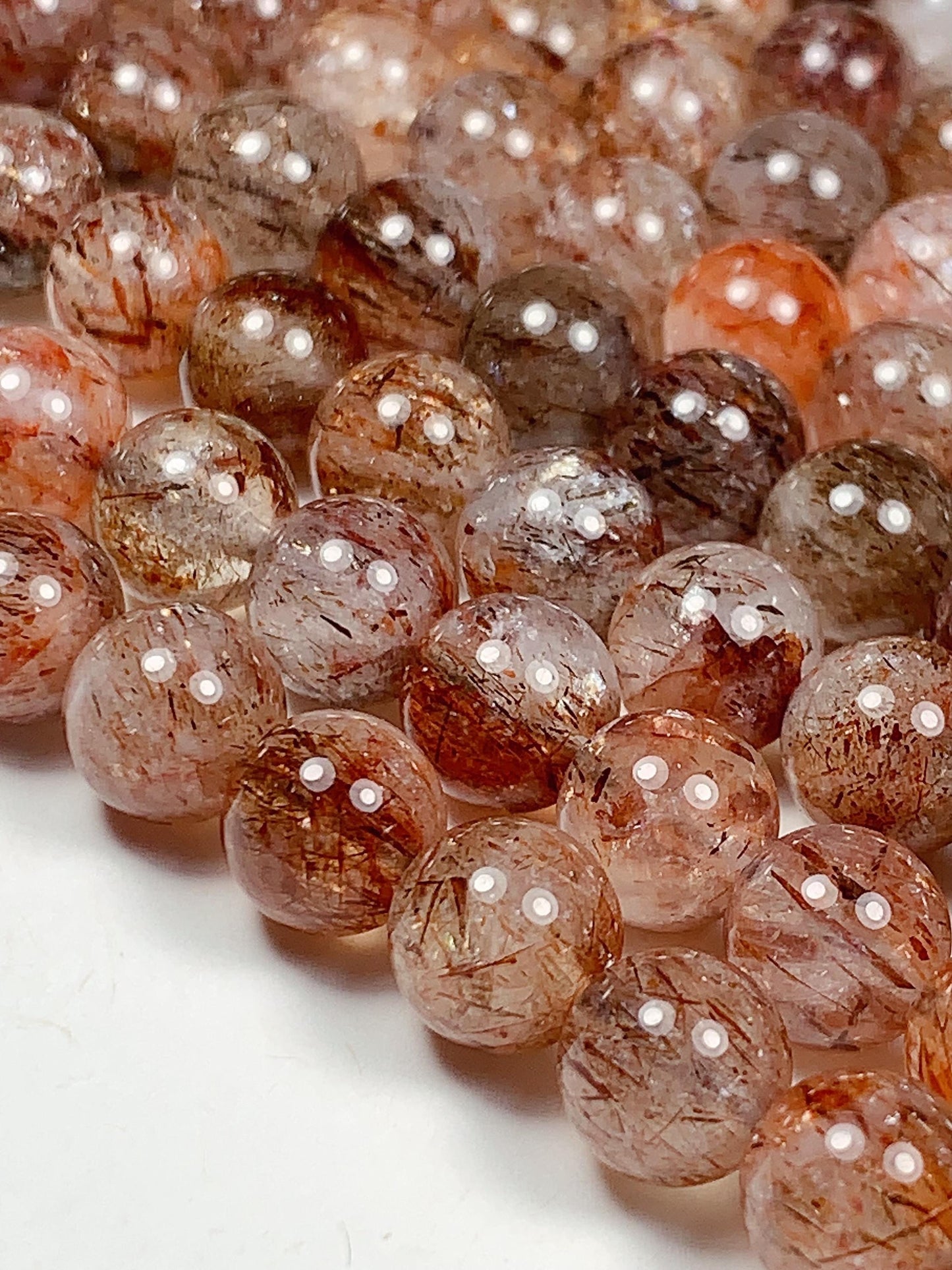 High Quality Natural Red Garnet Smooth Round Beads 15.5" Strand Gemstone Genuine very high quality 6mm 7mm 8mm 9mm 10mm 12mm