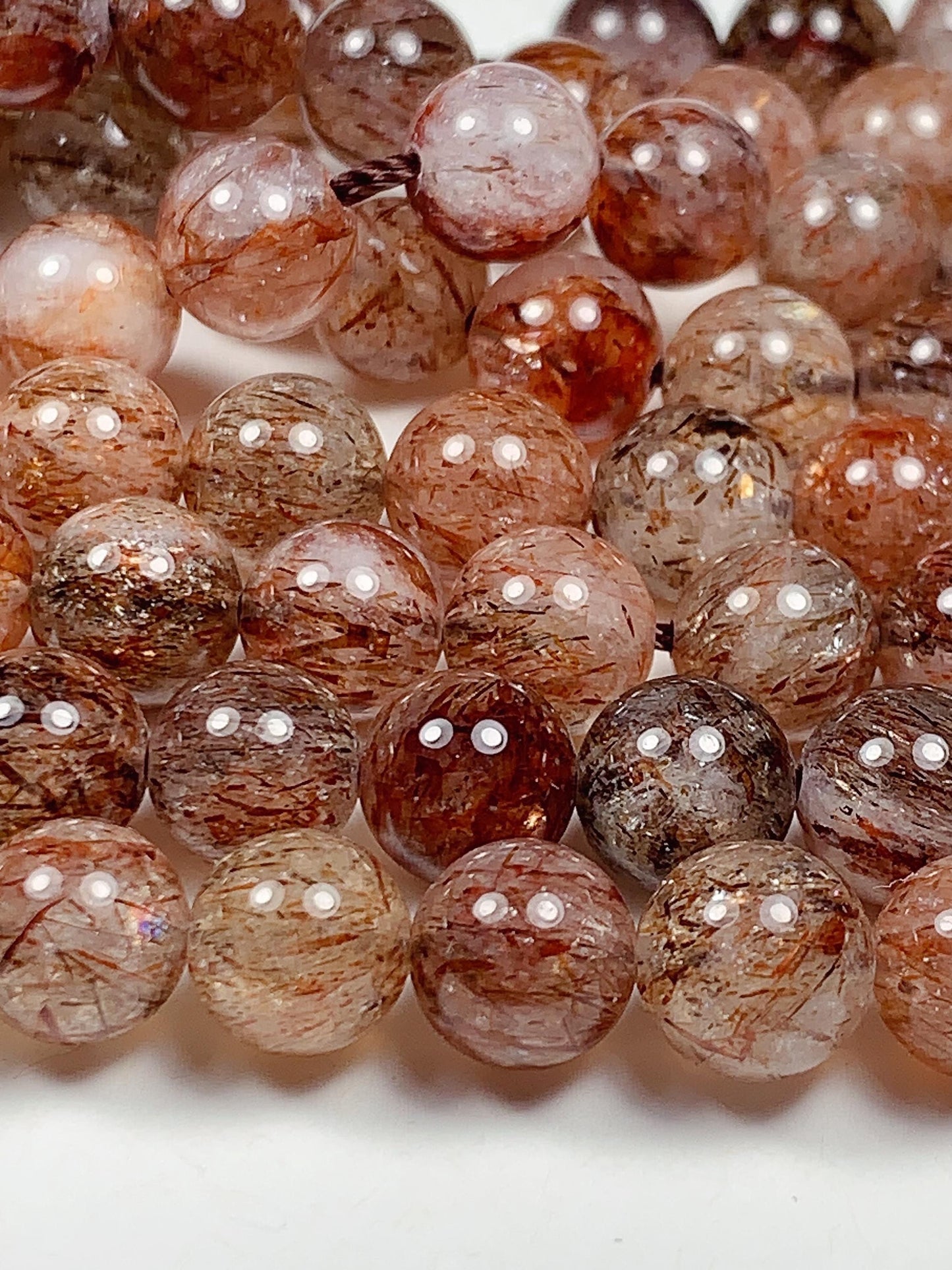 High Quality Natural Red Garnet Smooth Round Beads 15.5" Strand Gemstone Genuine very high quality 6mm 7mm 8mm 9mm 10mm 12mm