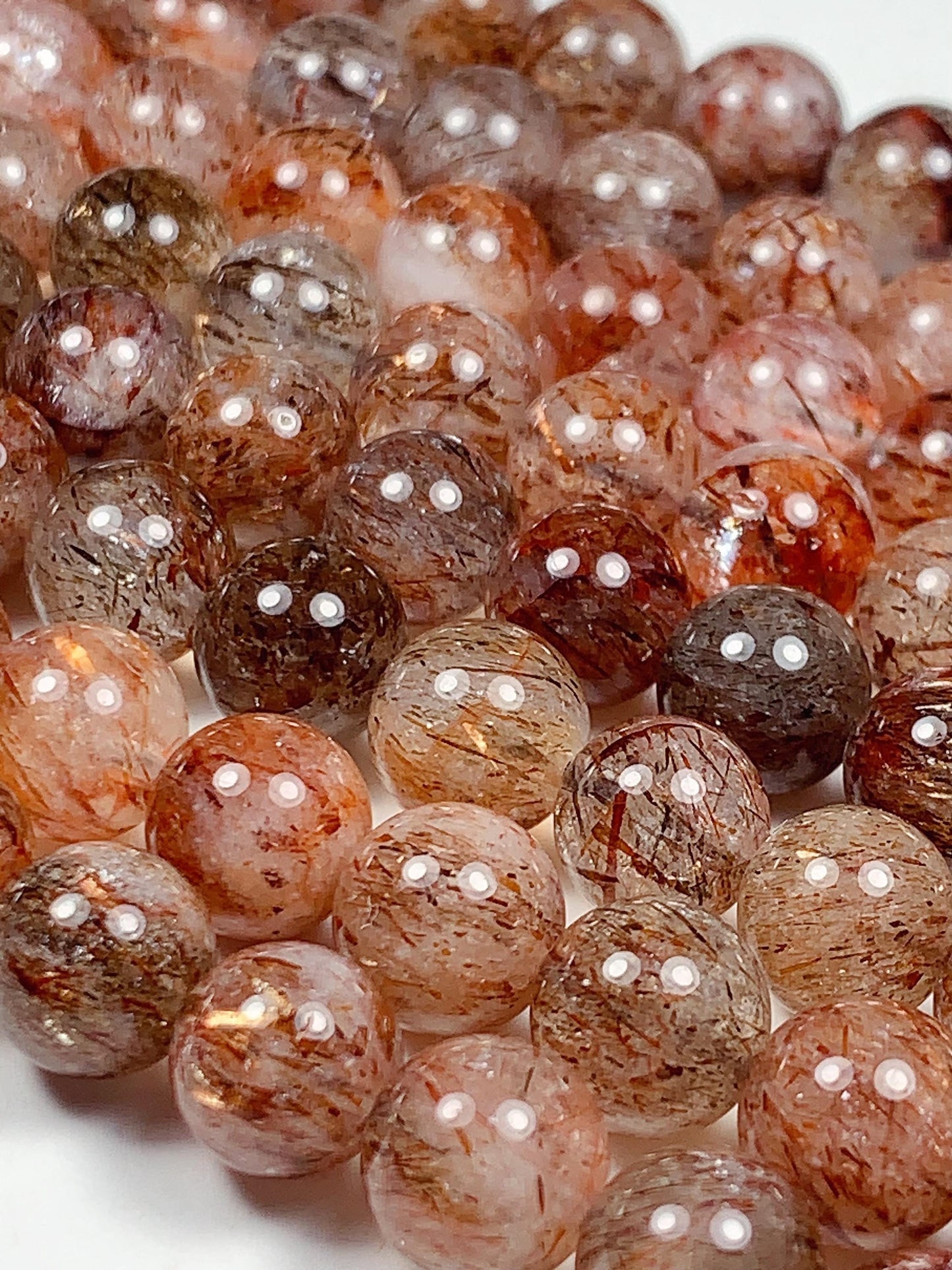 High Quality Natural Red Garnet Smooth Round Beads 15.5" Strand Gemstone Genuine very high quality 6mm 7mm 8mm 9mm 10mm 12mm